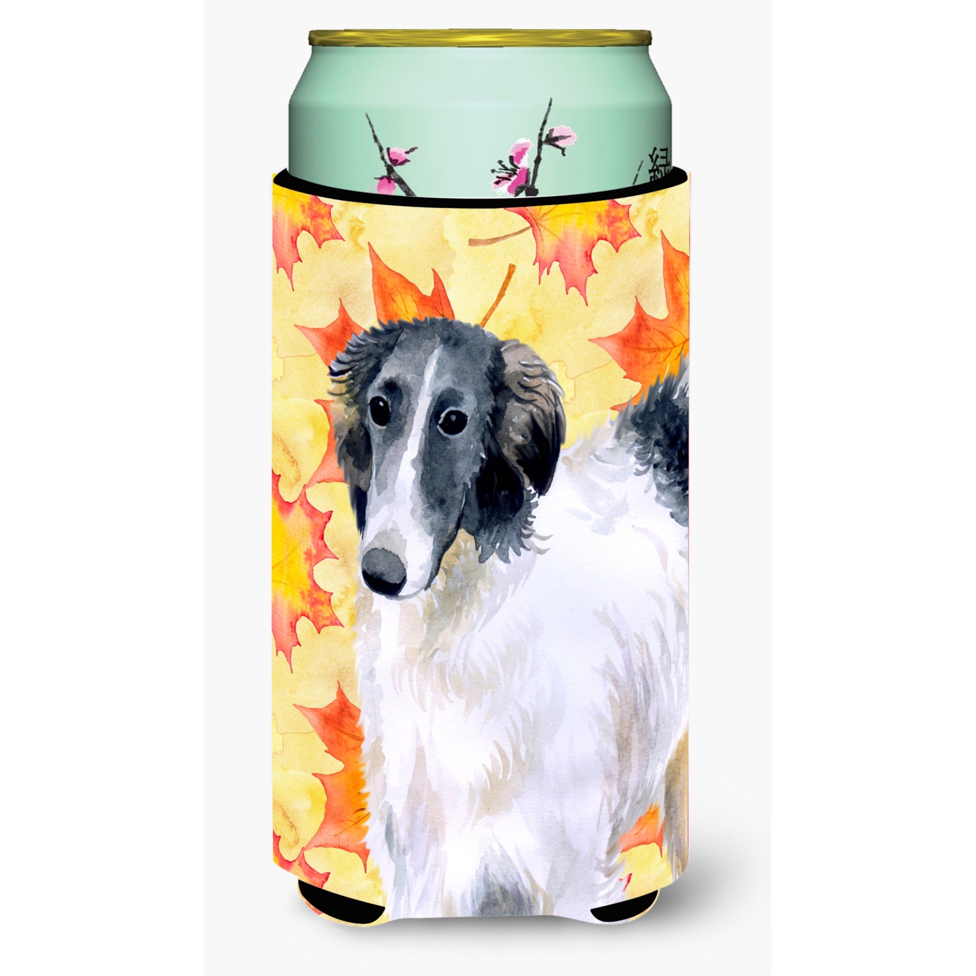 'Caroline'S Treasures Borzoi Fall Decorative Can Hugger, Tall Boy, Multicolor''