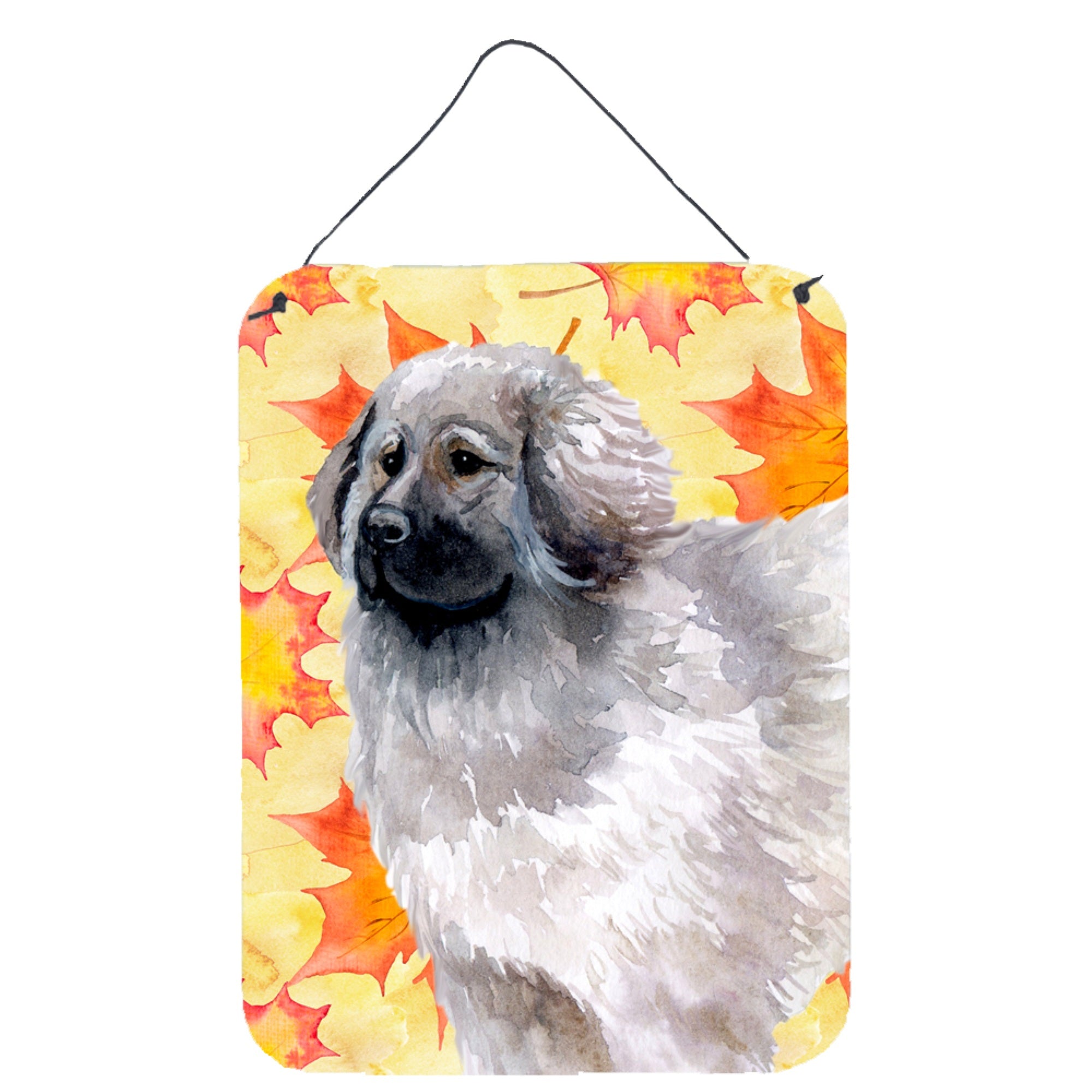 'Caroline'S Treasures Moscow Watchdog Fall Metal Print, 16'''' X 12'''', Multicolor''