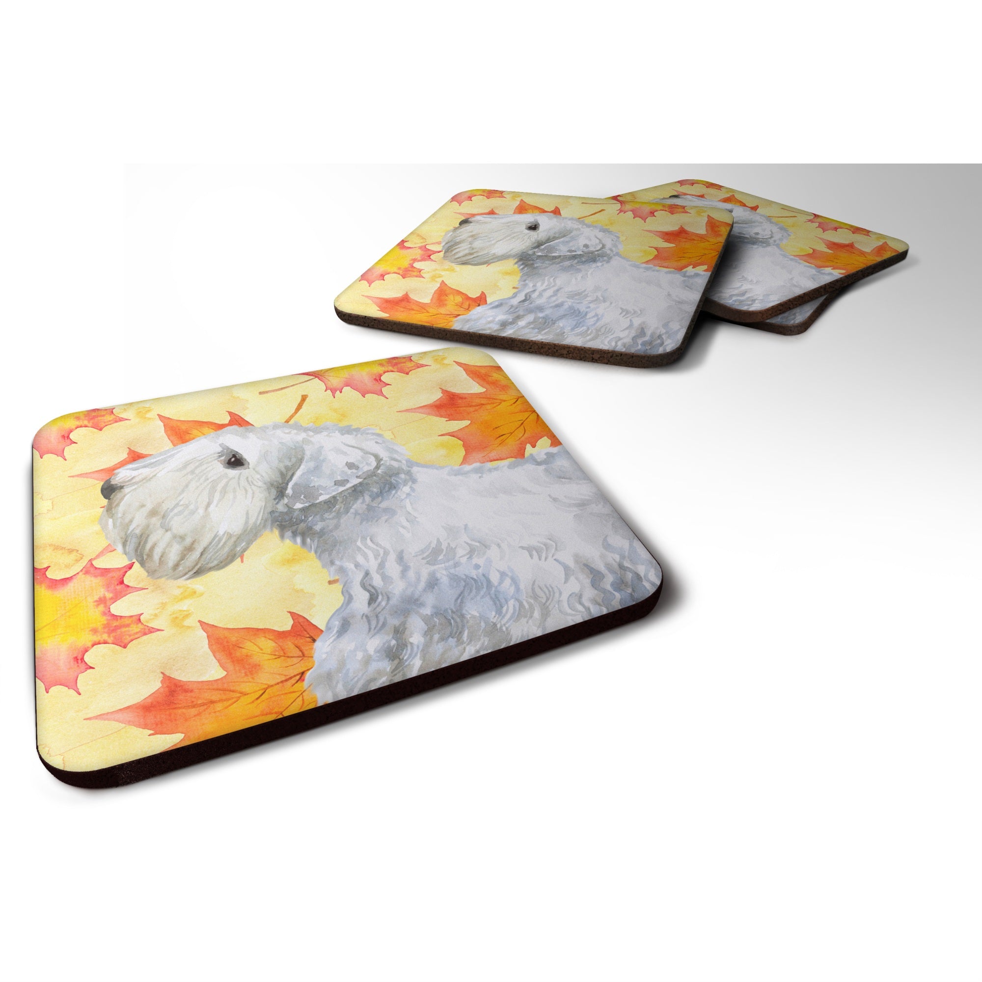 'Caroline'S Treasures Sealyham Terrier Fall Decorative Coasters, Multicolor''