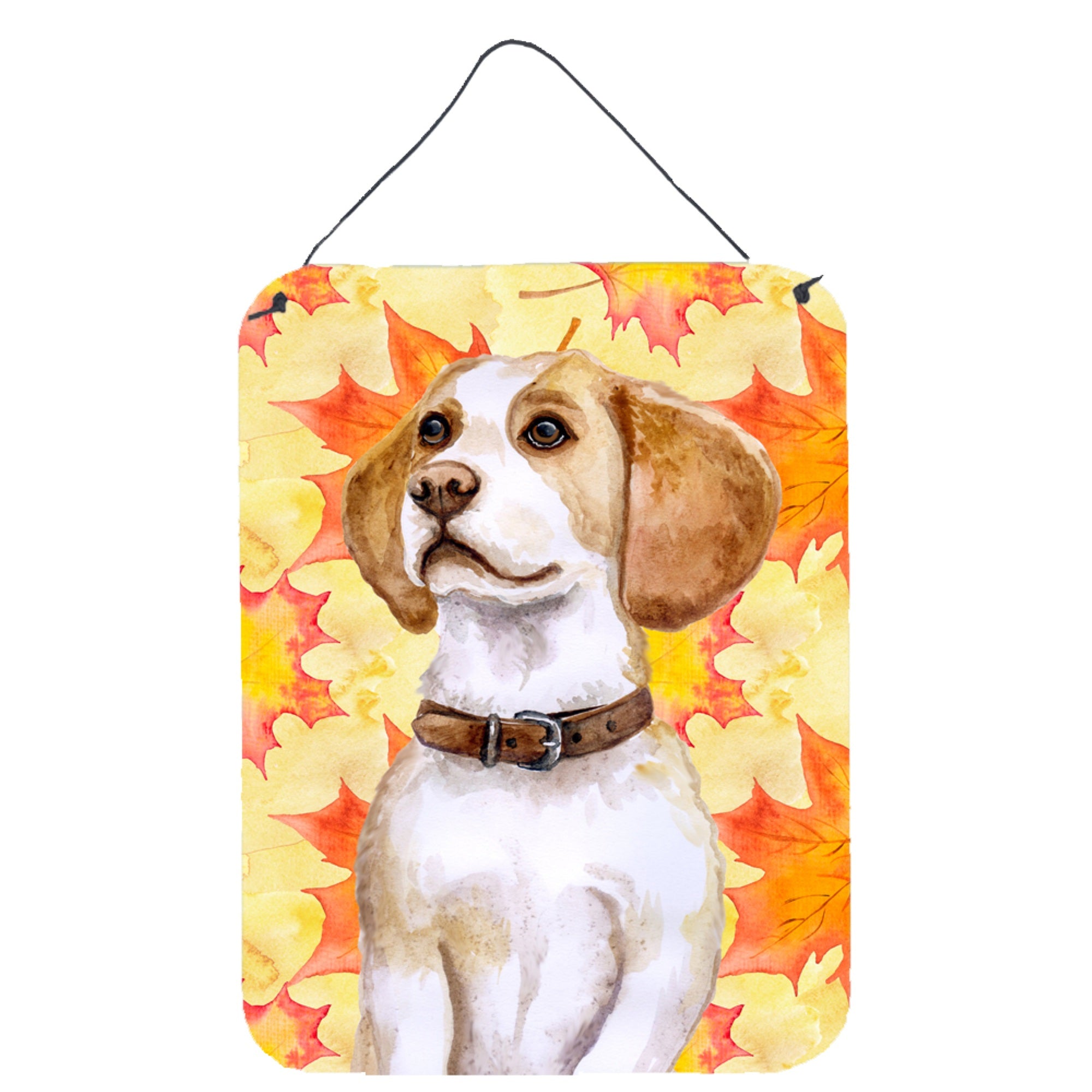 'Caroline'S Treasures Beagle Fall Metal Print, 16'''' X 12'''', Multicolor''