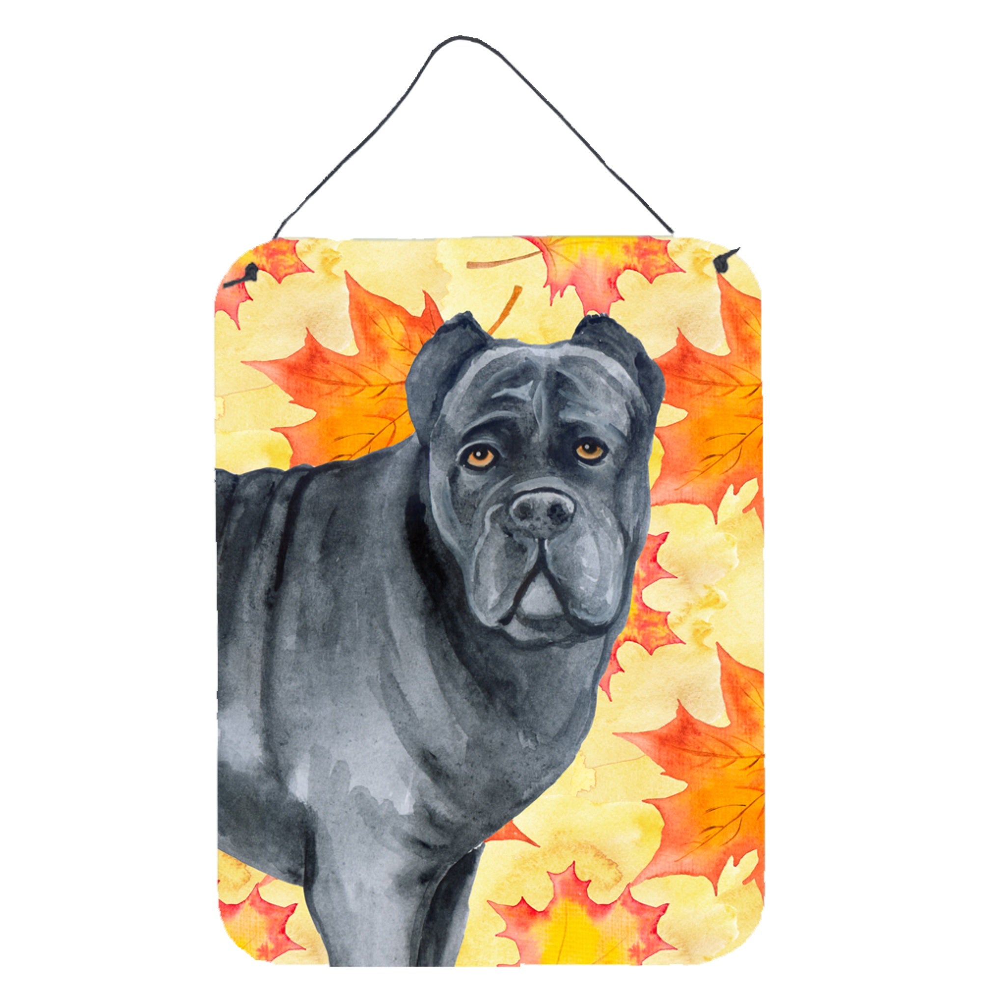 'Caroline'S Treasures Cane Corso Fall Metal Print, 16'''' X 12'''', Multicolor''