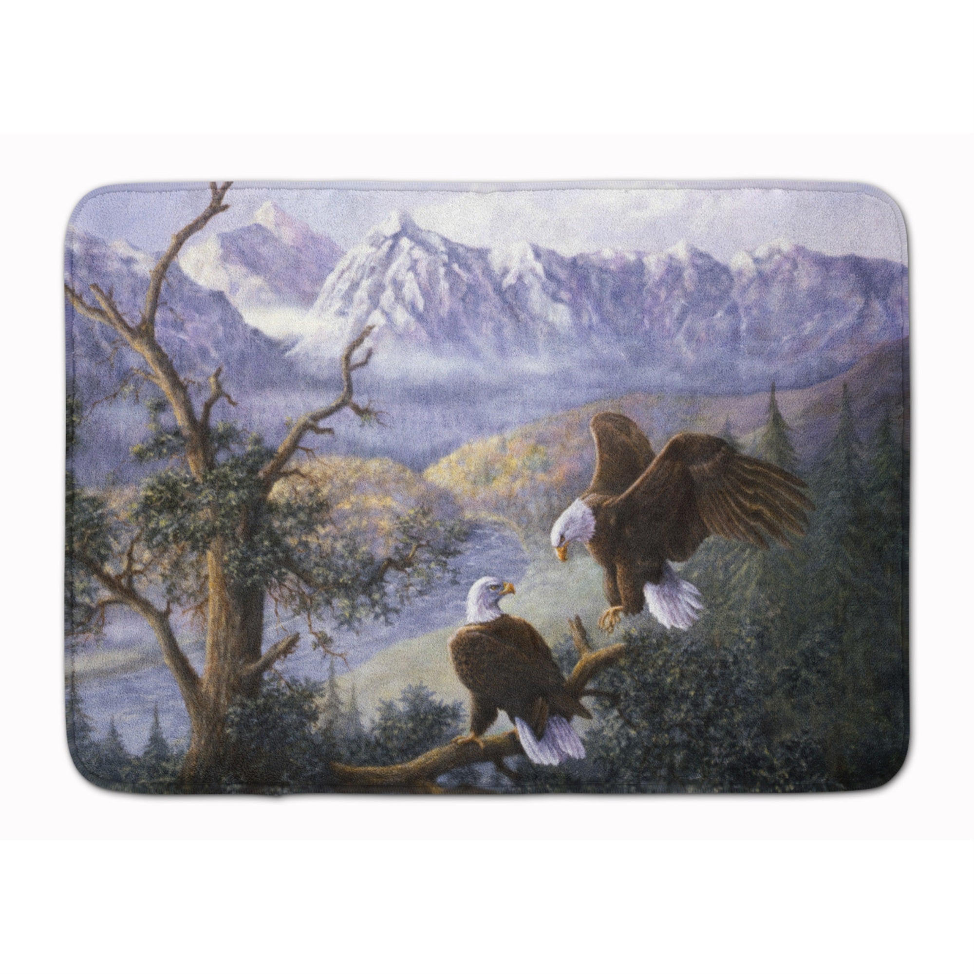 'Caroline'S Treasures Eagles By Daphne Baxter Floor Mat, 19'''' X 27'''', Multicolor''