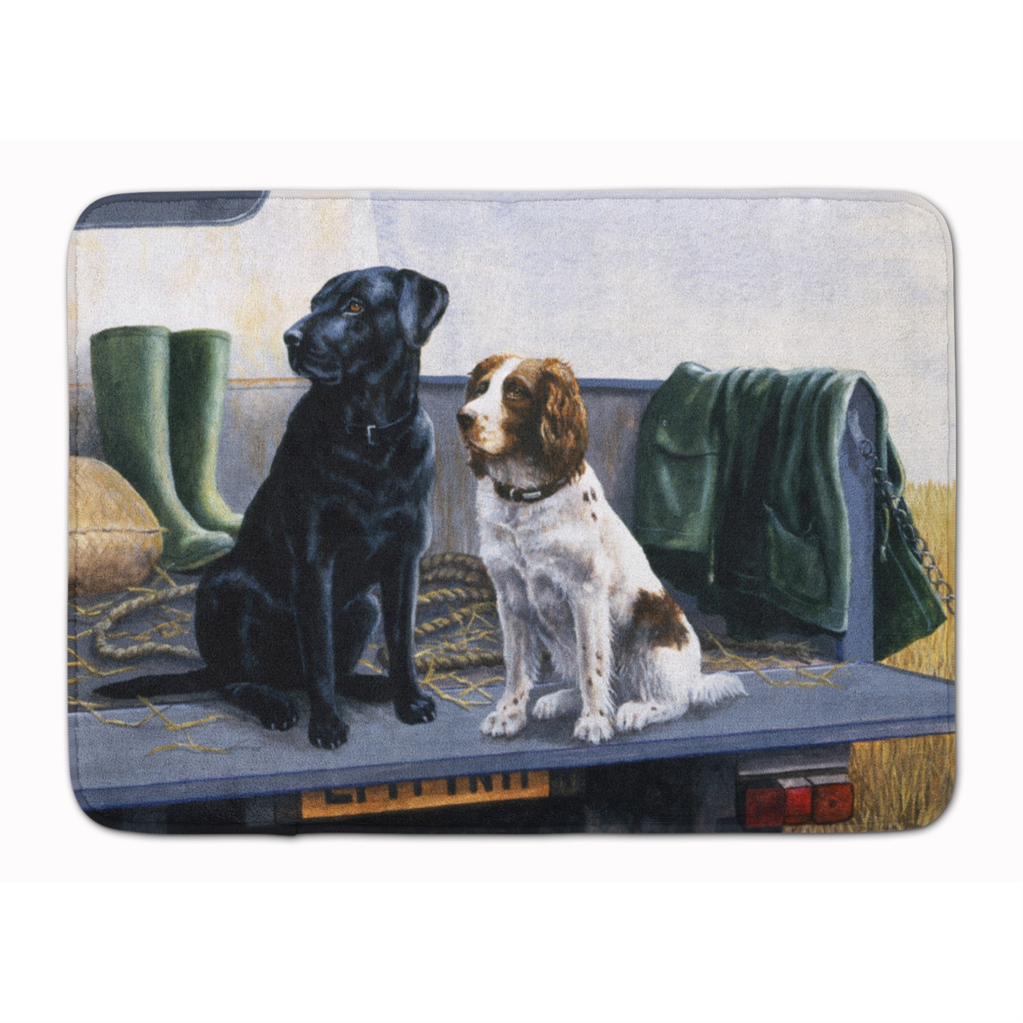 'Caroline'S Treasures Tailgate Labrador Springer Spaniel Floor Mat, 19'''' X 27'''', Multicolor''