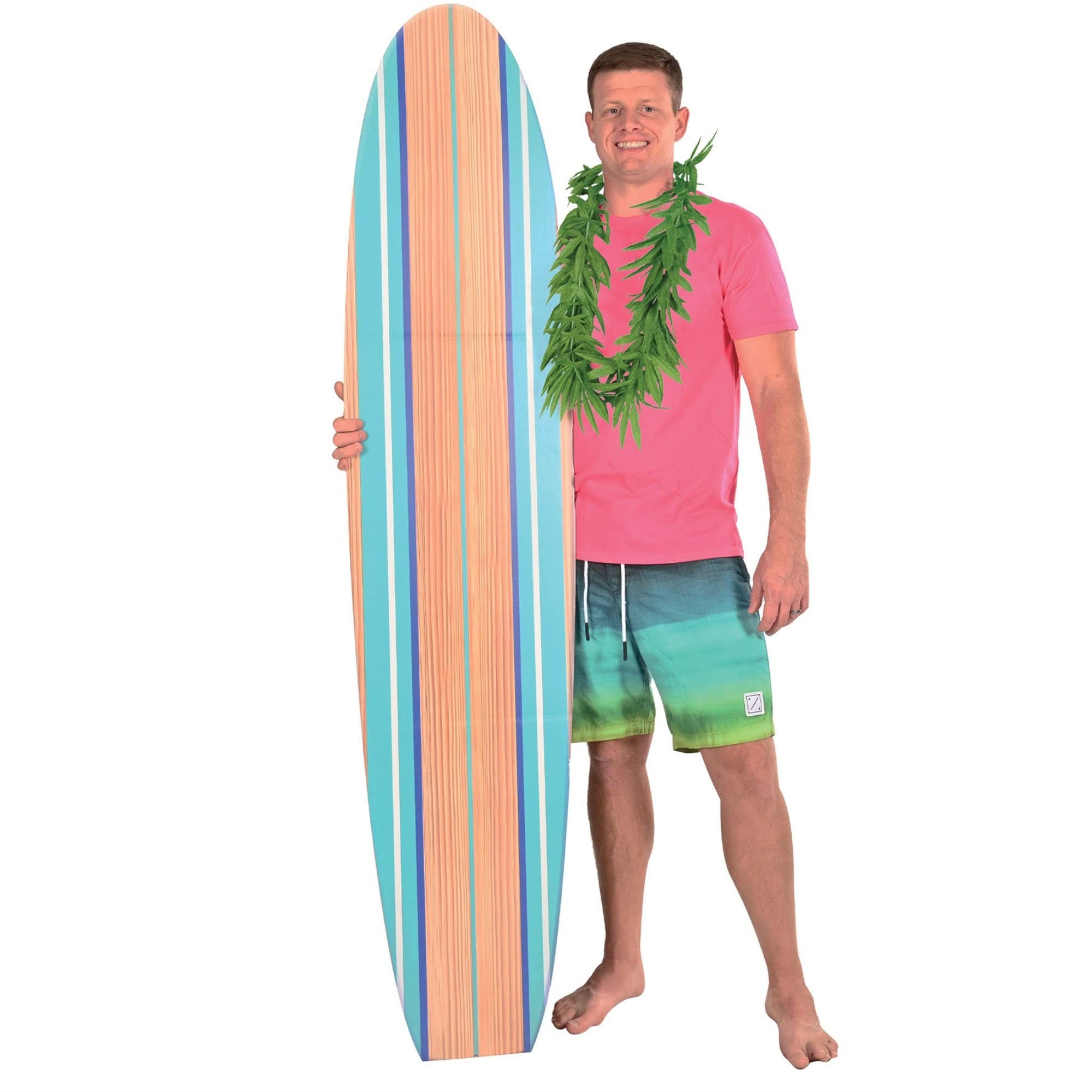 Beistle , 4 Piece Tropical Fern Leaf Leis, 40 (Green)