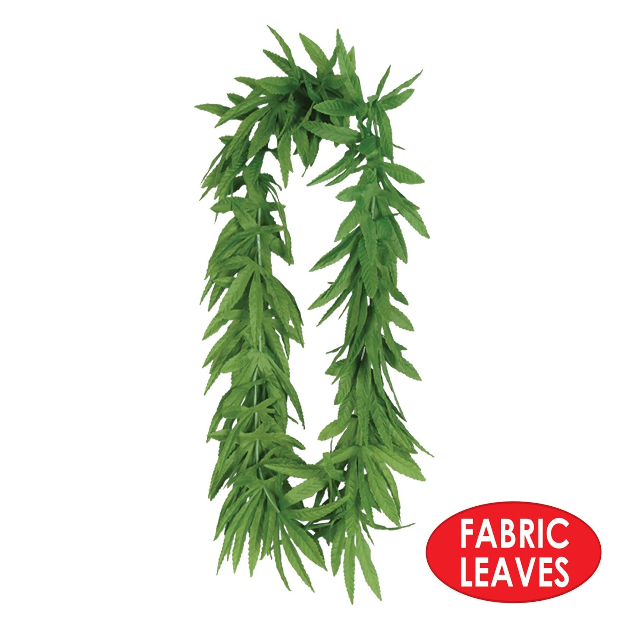 Beistle , 4 Piece Tropical Fern Leaf Leis, 40 (Green)
