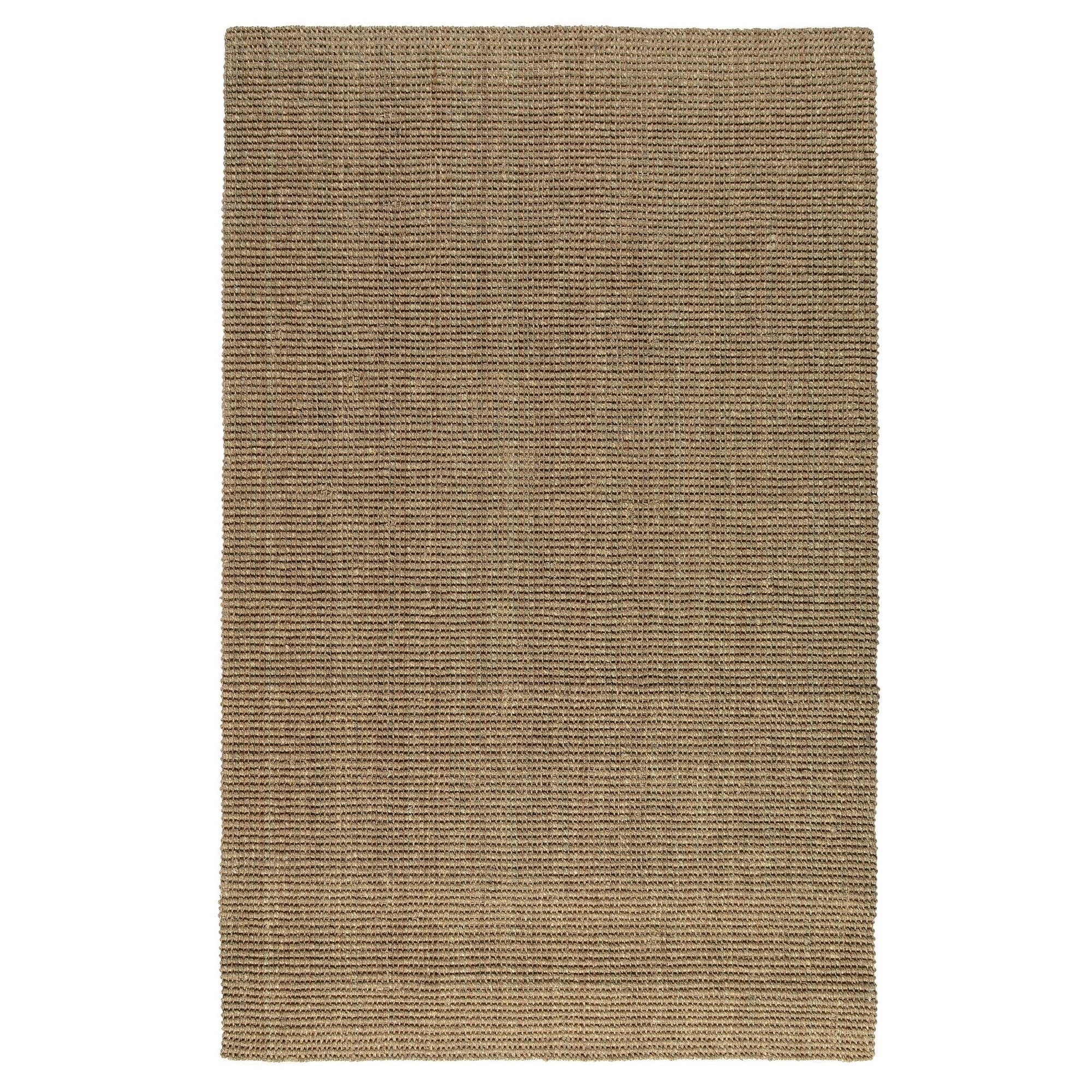 Quell 2 x 3 Handwoven Area Rug, Natural Brown Seagrass, Braided Design
