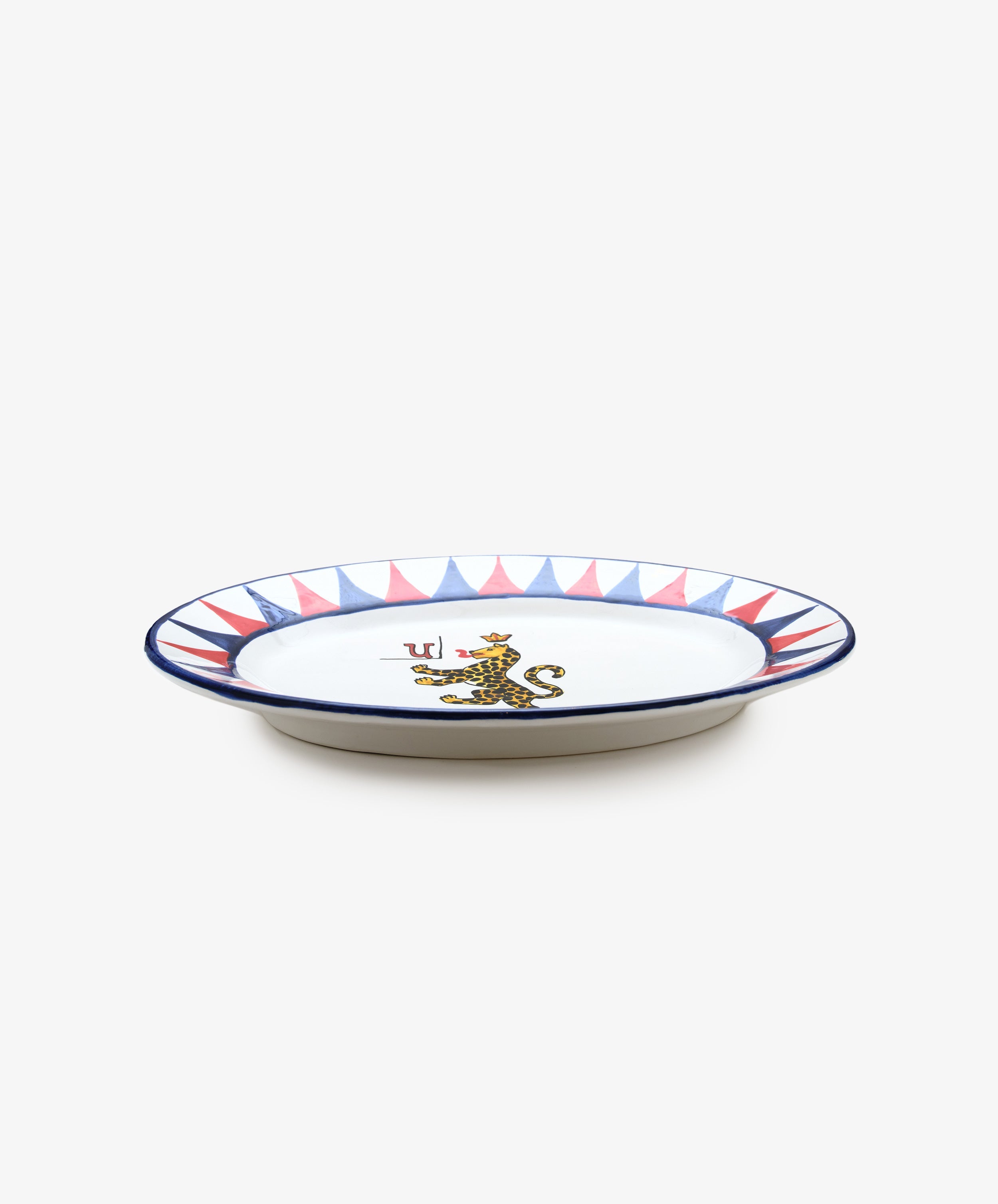 Palio Oval Serving Platter, The Panther