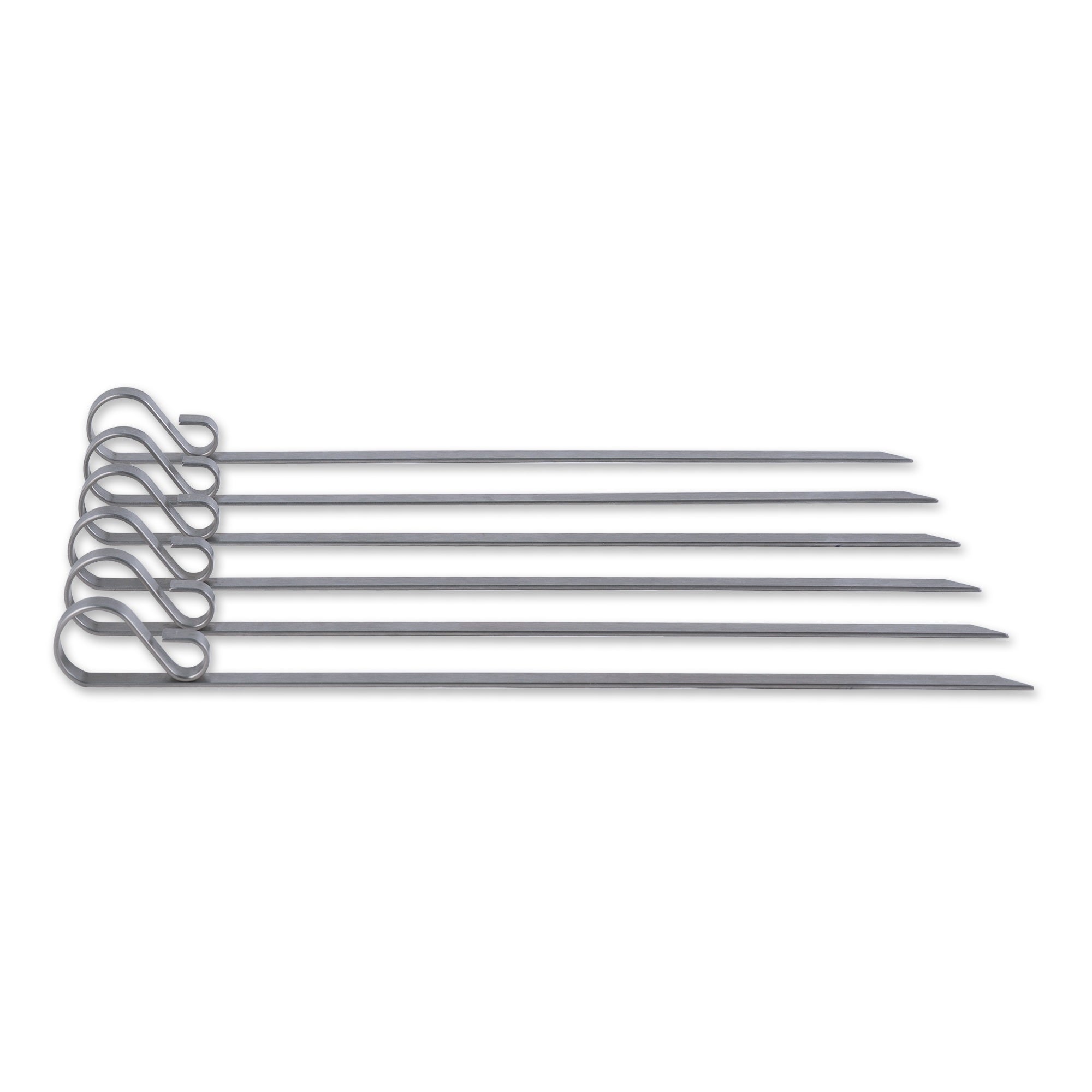 Endurance Stainless Steel Flat Skewers, Set Of 6