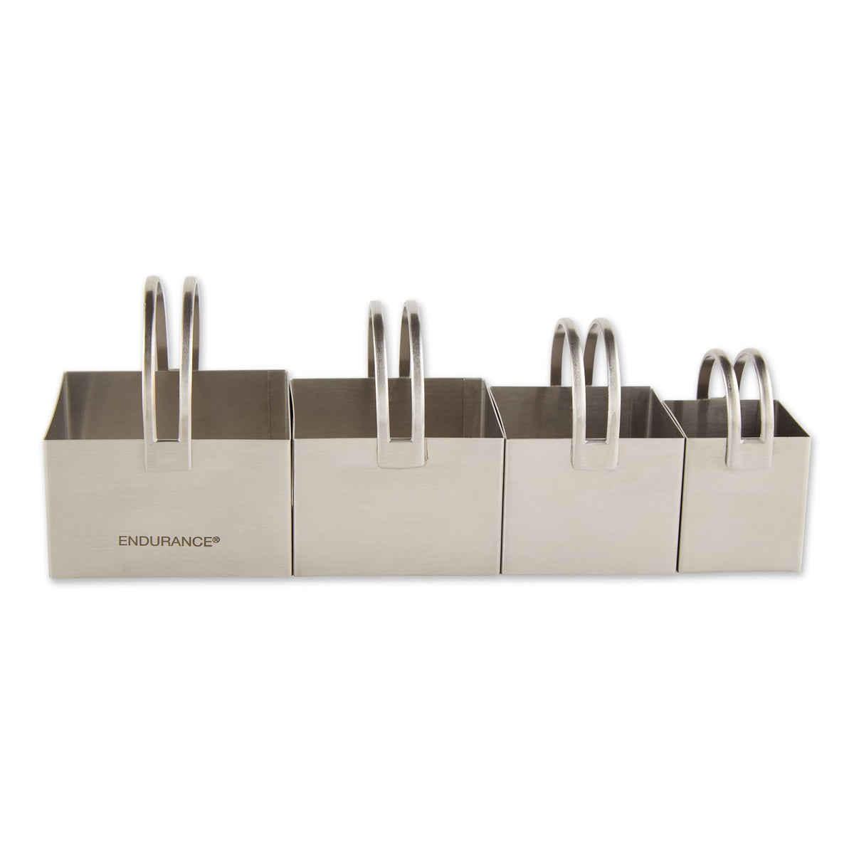 Rsvp Biscuit Cutters - Square Set Of 4