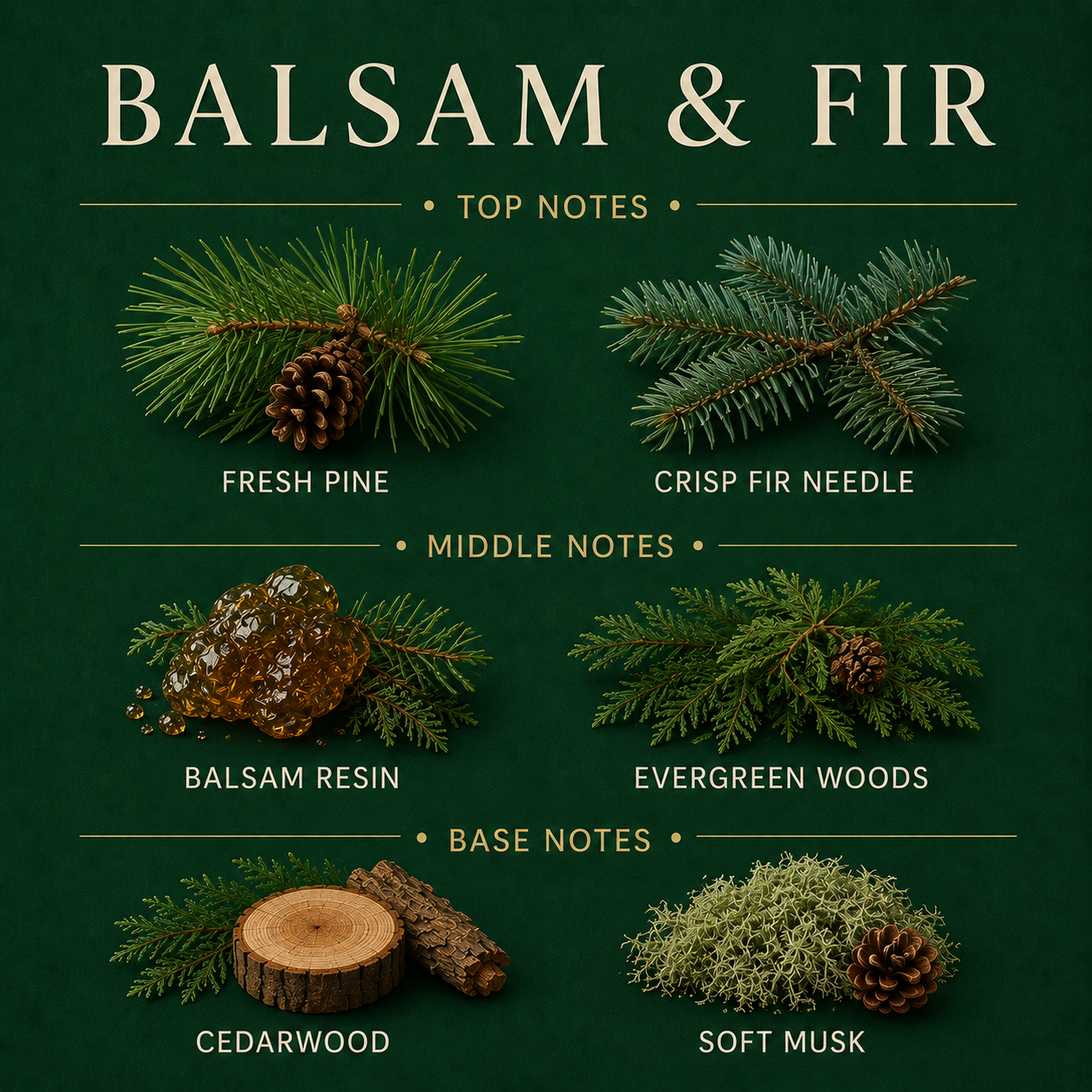 Balsam & Fir Mini Candle