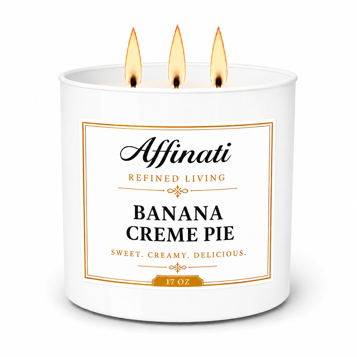 Banana Creme Pie 3-Wick Candle