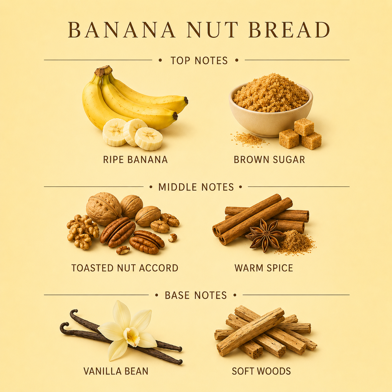 Banana Nut Bread 3-Wick Candle