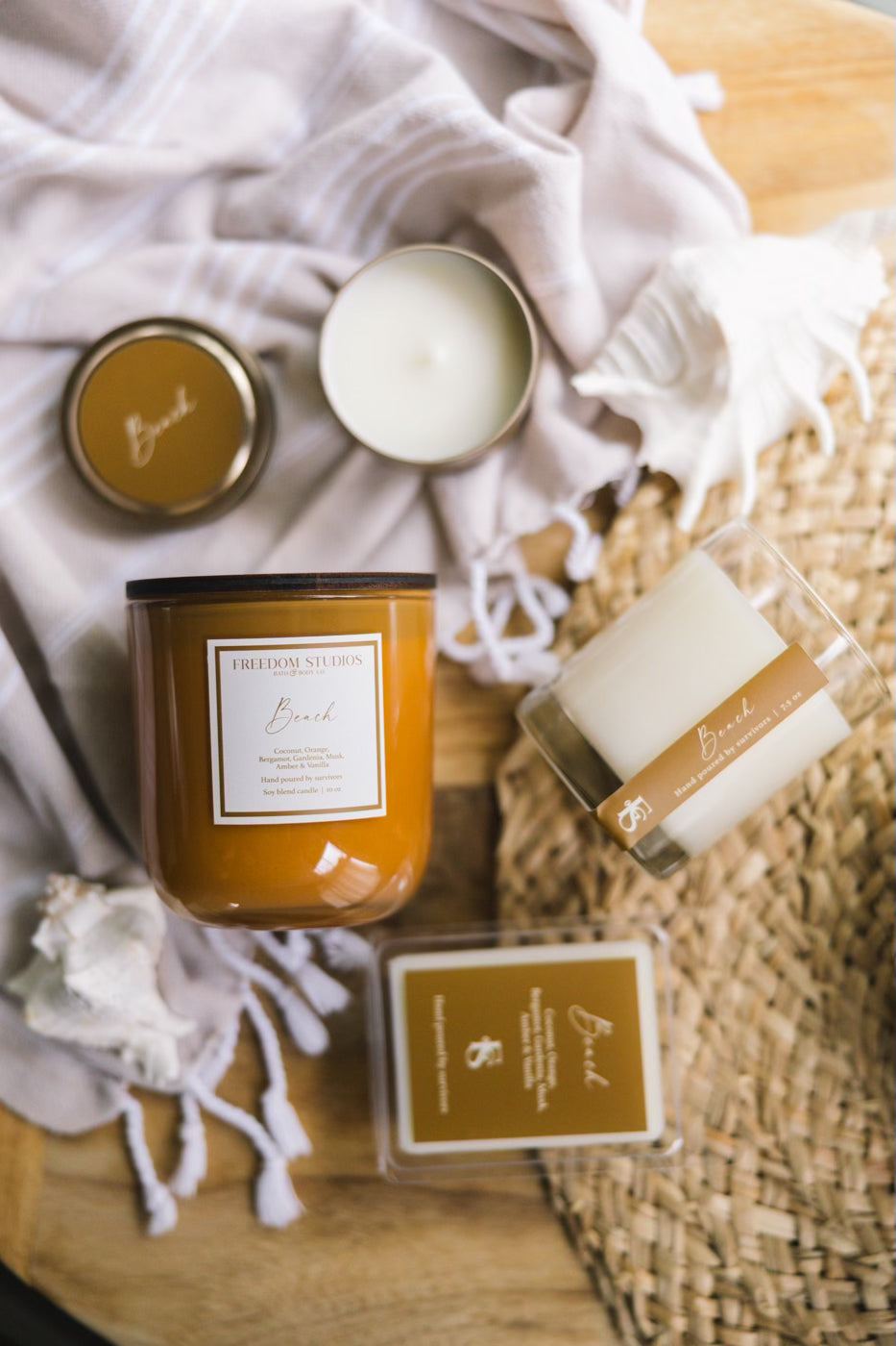 Beach 4 oz Candle