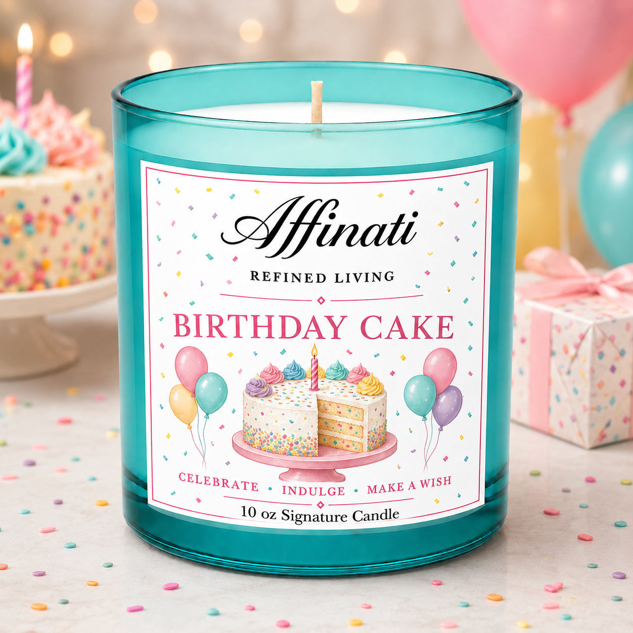 Birthday Cake Signature Candle
