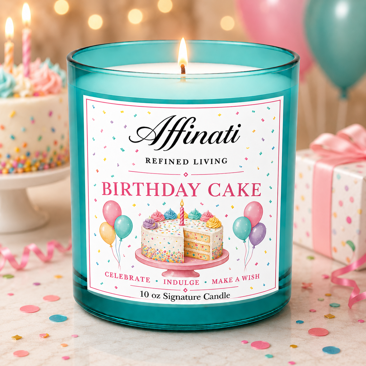 Birthday Cake Signature Candle