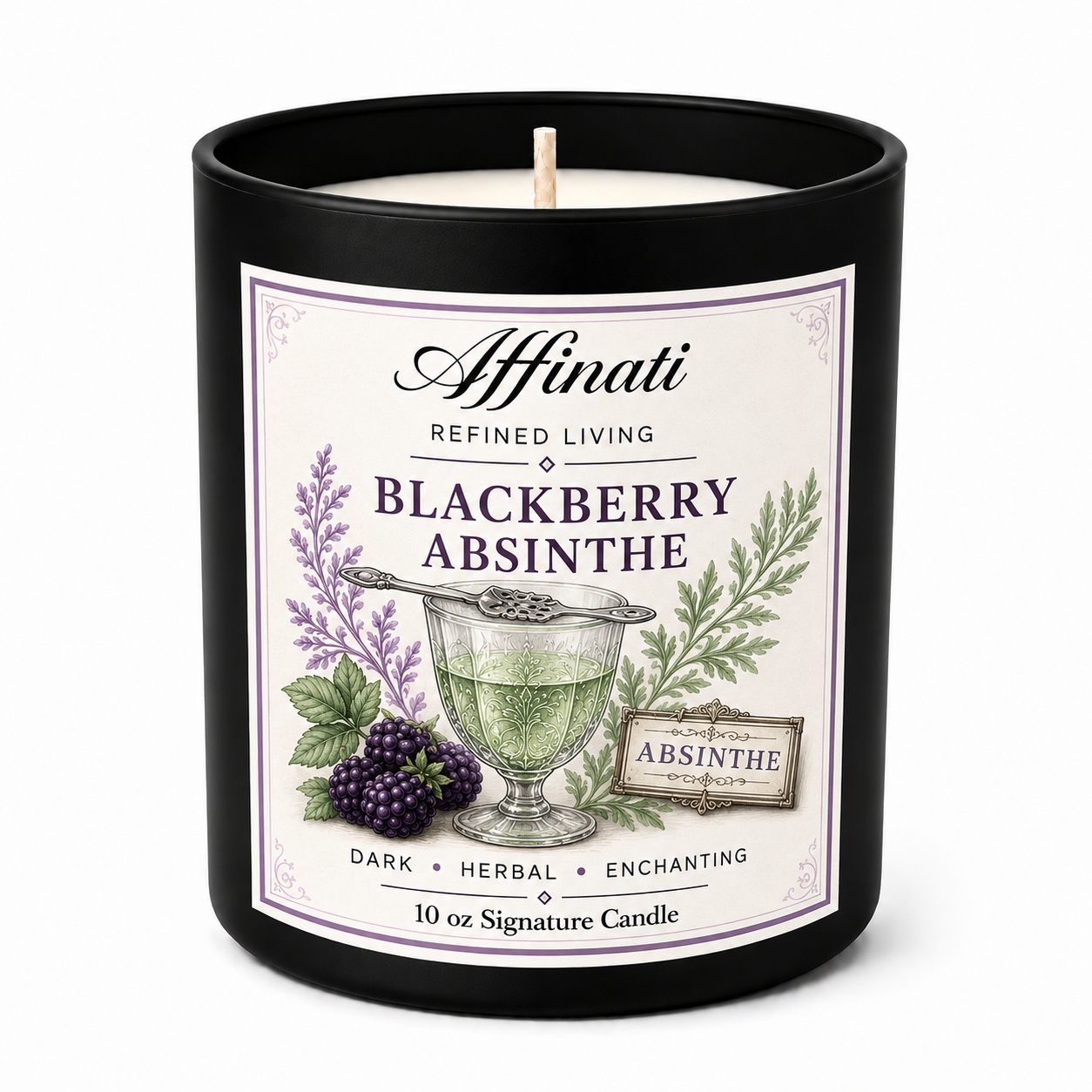 Blackberry Absinthe Signature Candle