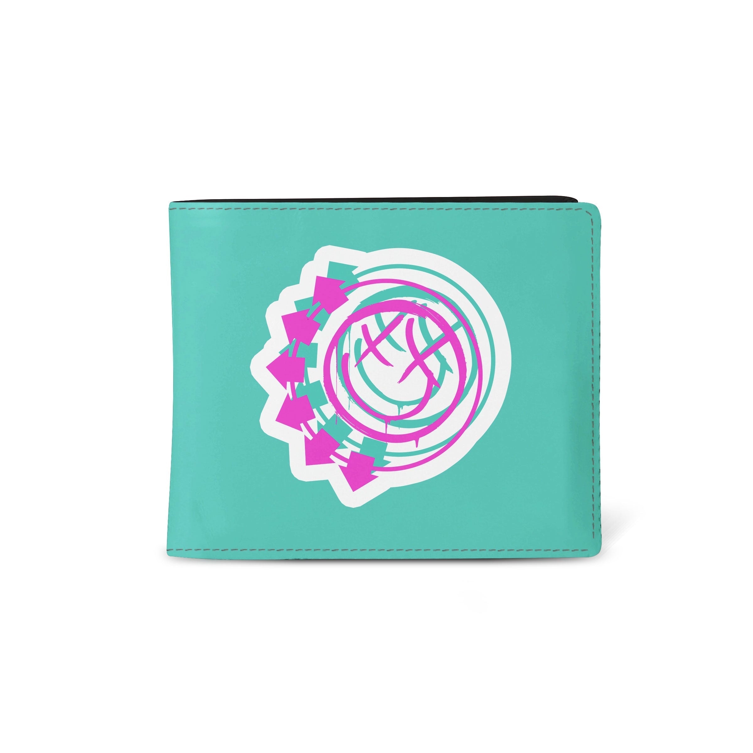 Rocksax Blink 182 Wallet - Smile Green