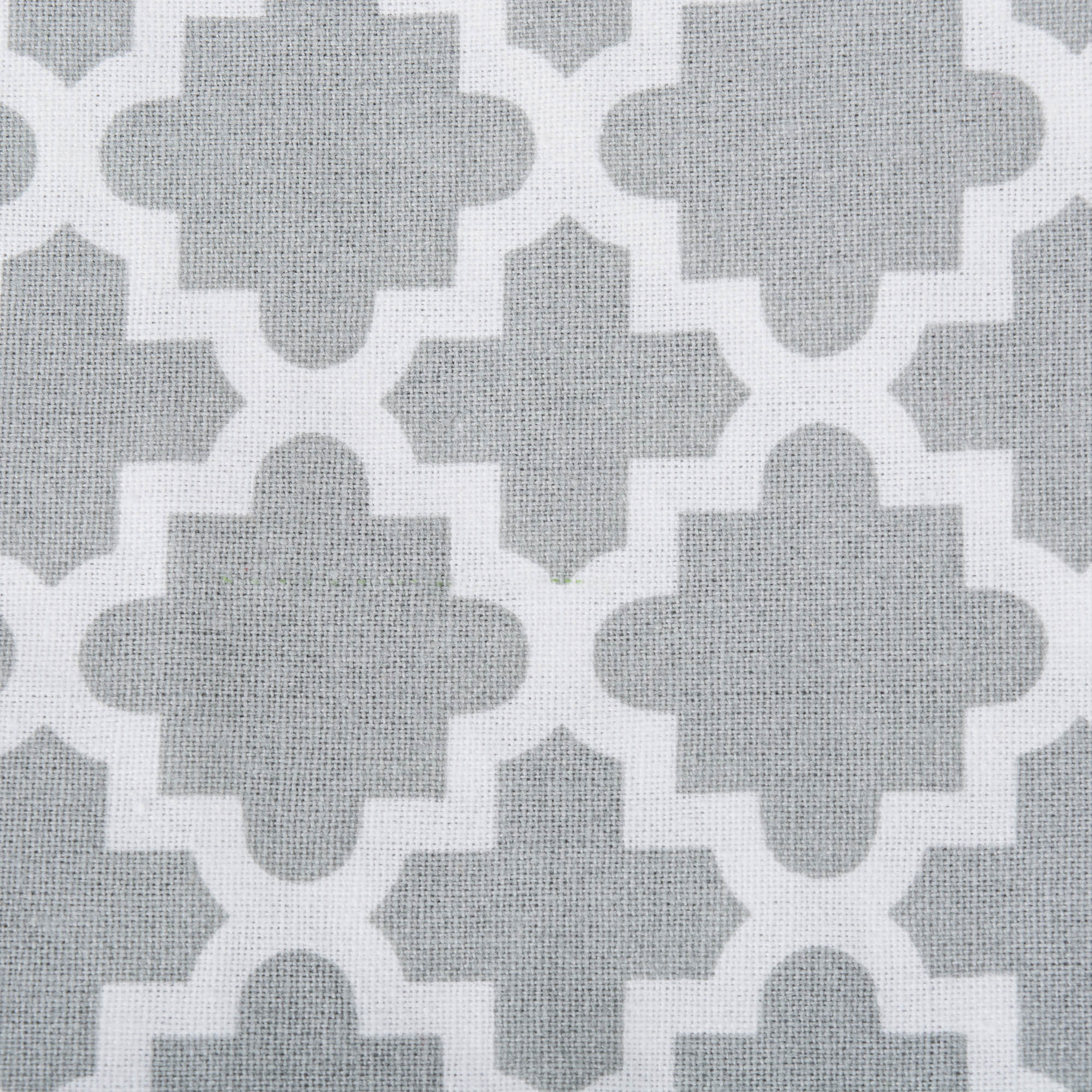 DII Gray Lattice Tablecloth