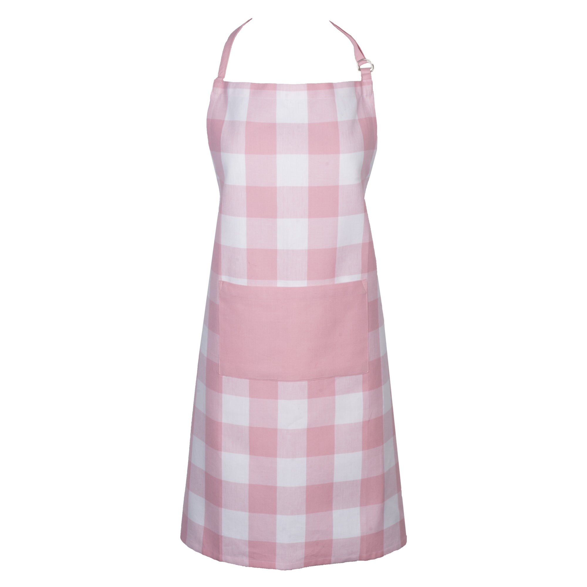 Dii Pink Buffalo Check Chef Apron