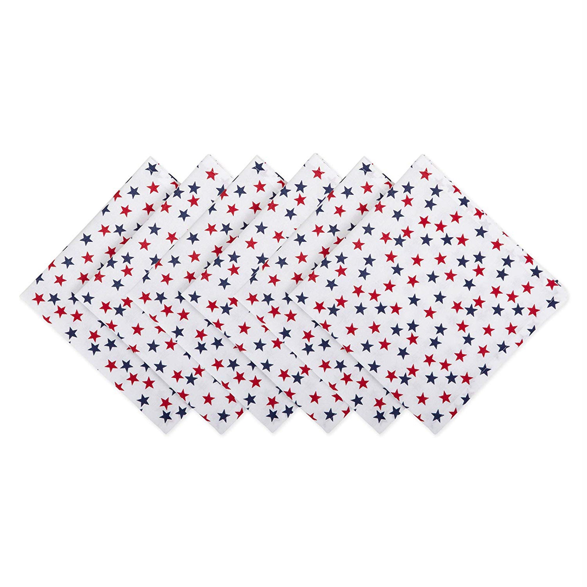 Dii Americana Stars Napkin (Set Of 6)