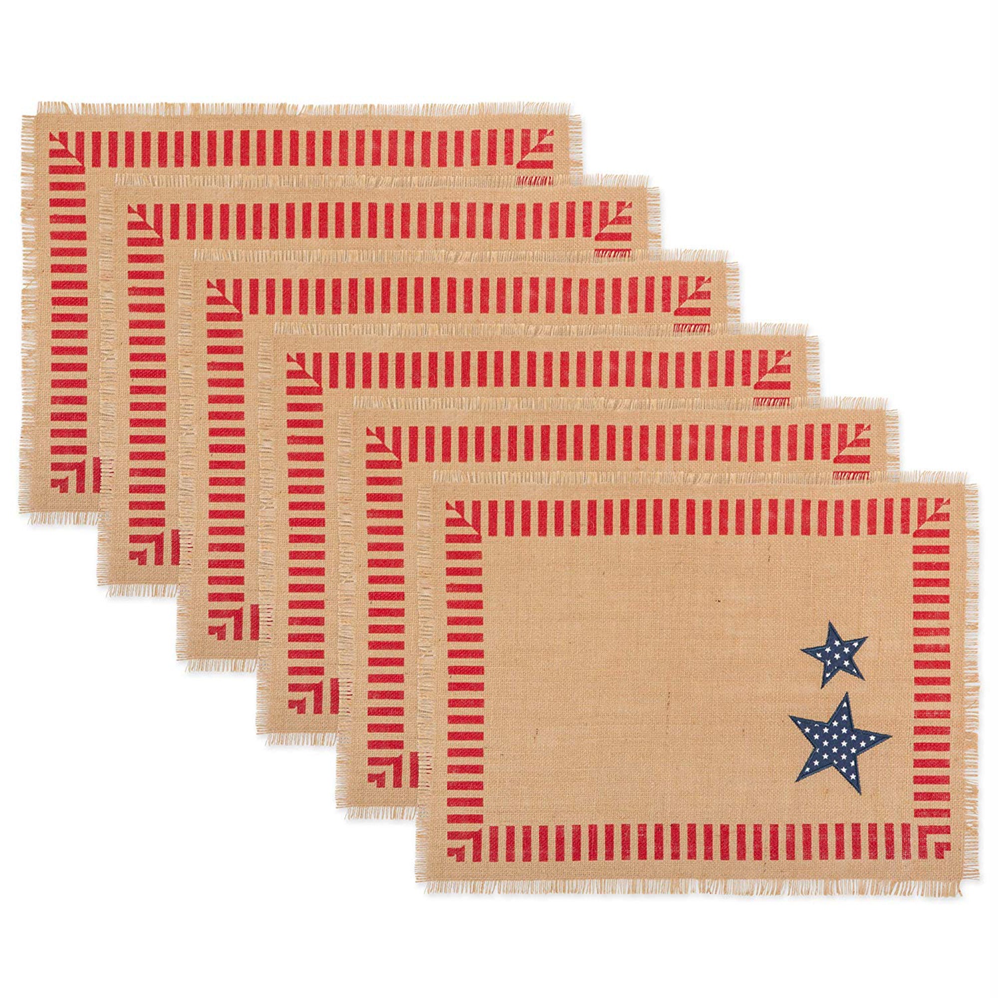 Dii 4Th Of July Jute Placemat (Set Of 6)