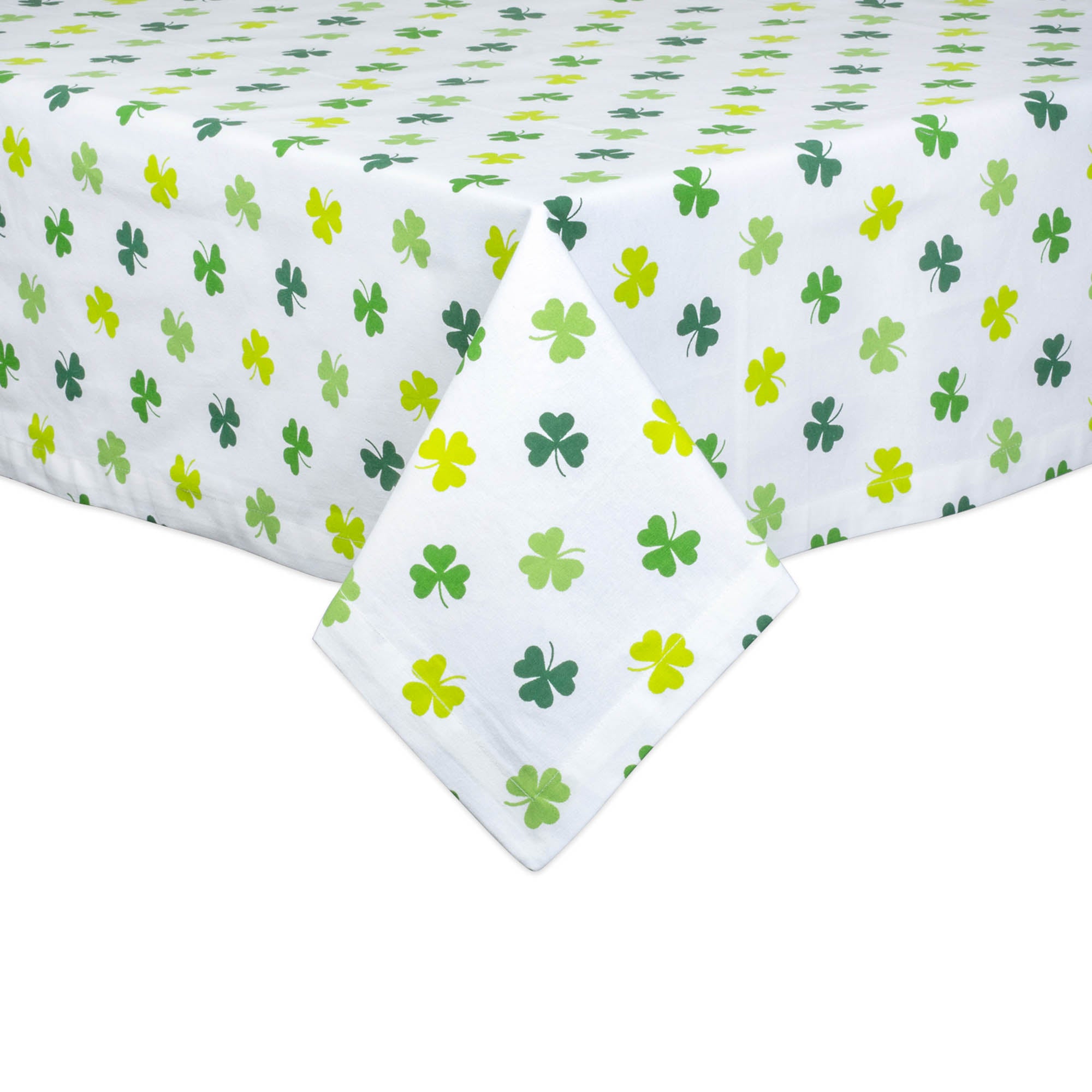 DII Shamrock Shake Print Tablecloth