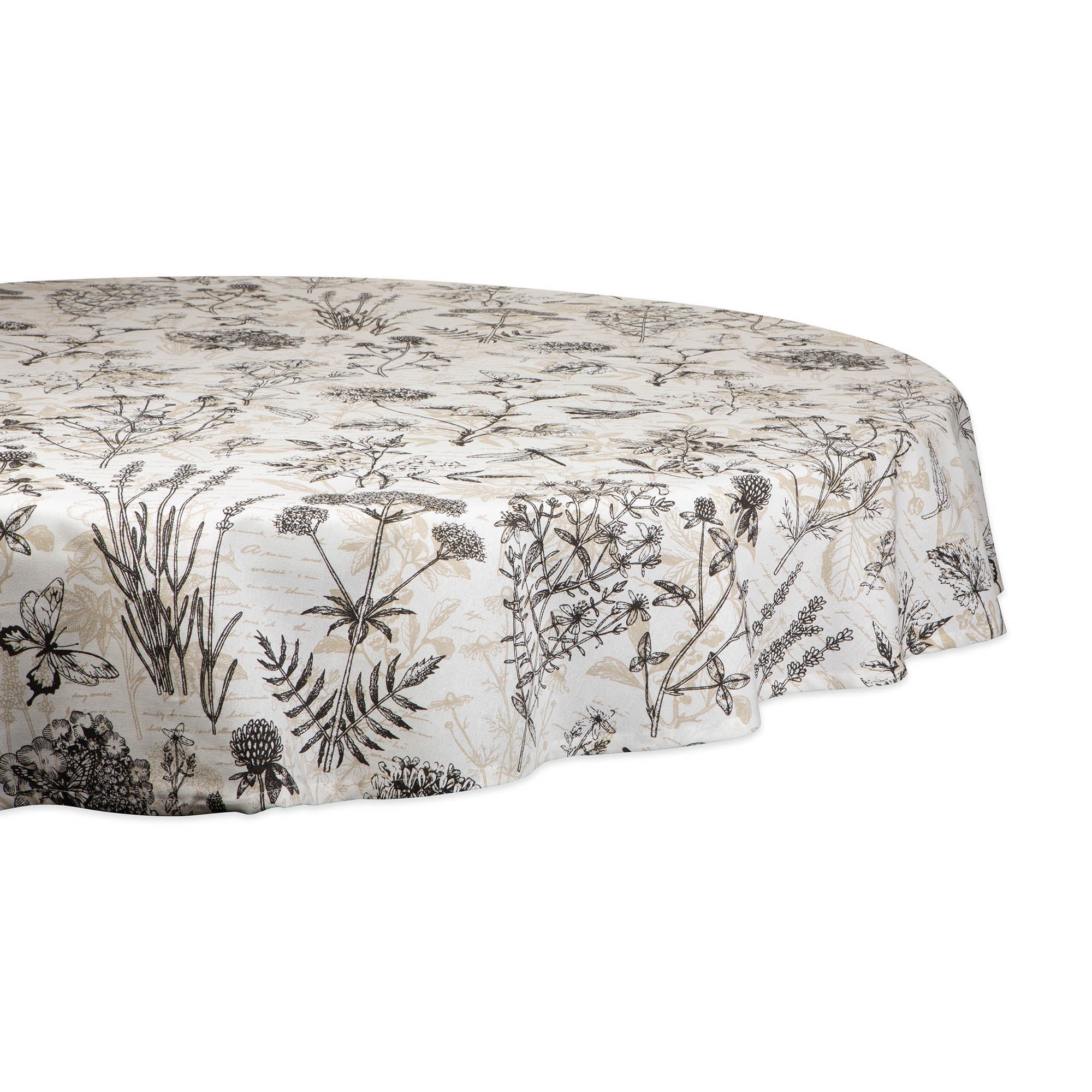 Dii Botanical Print Tablecloth 70 Round