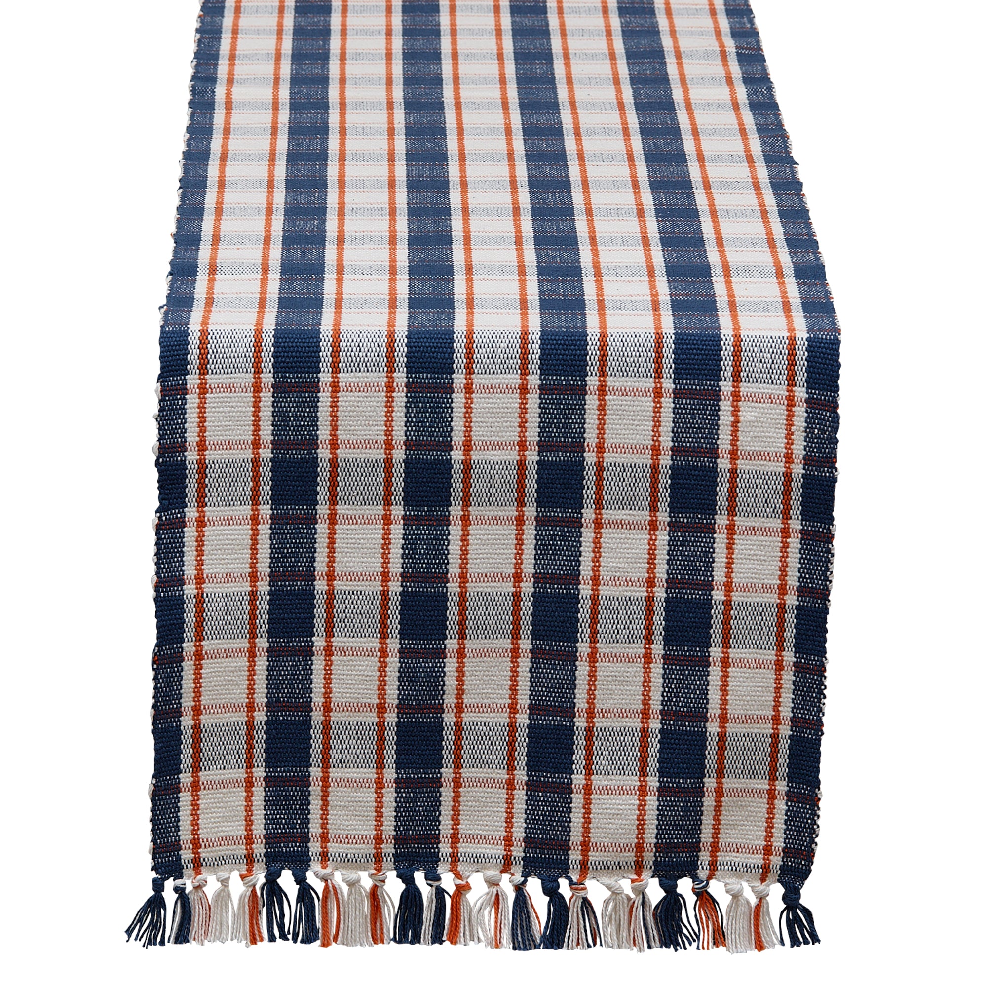 Dii Autumn Farmhouse Plaid Table Runner 72
