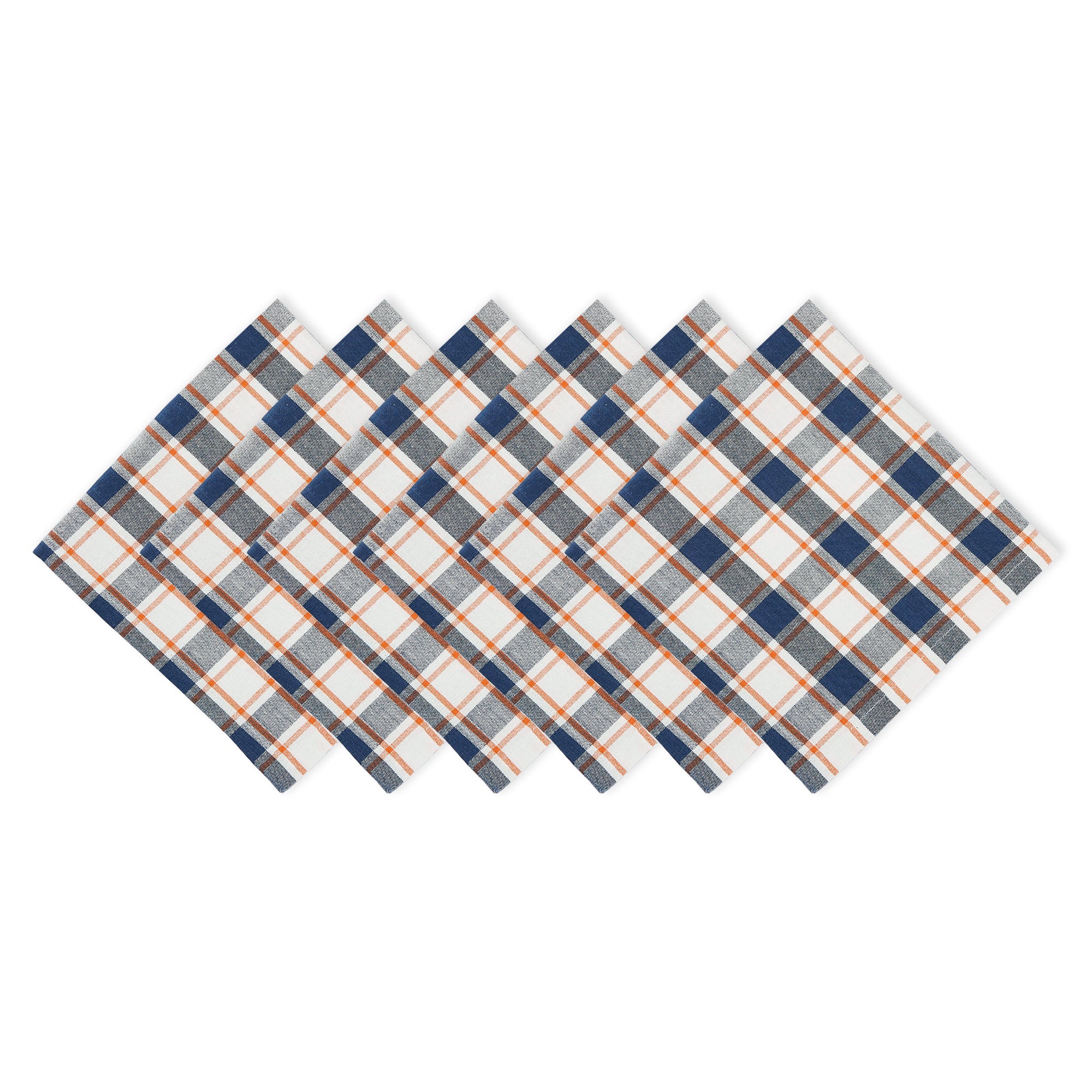 Dii Autumn Farmhouse Plaid Napkin (Set Of 6)