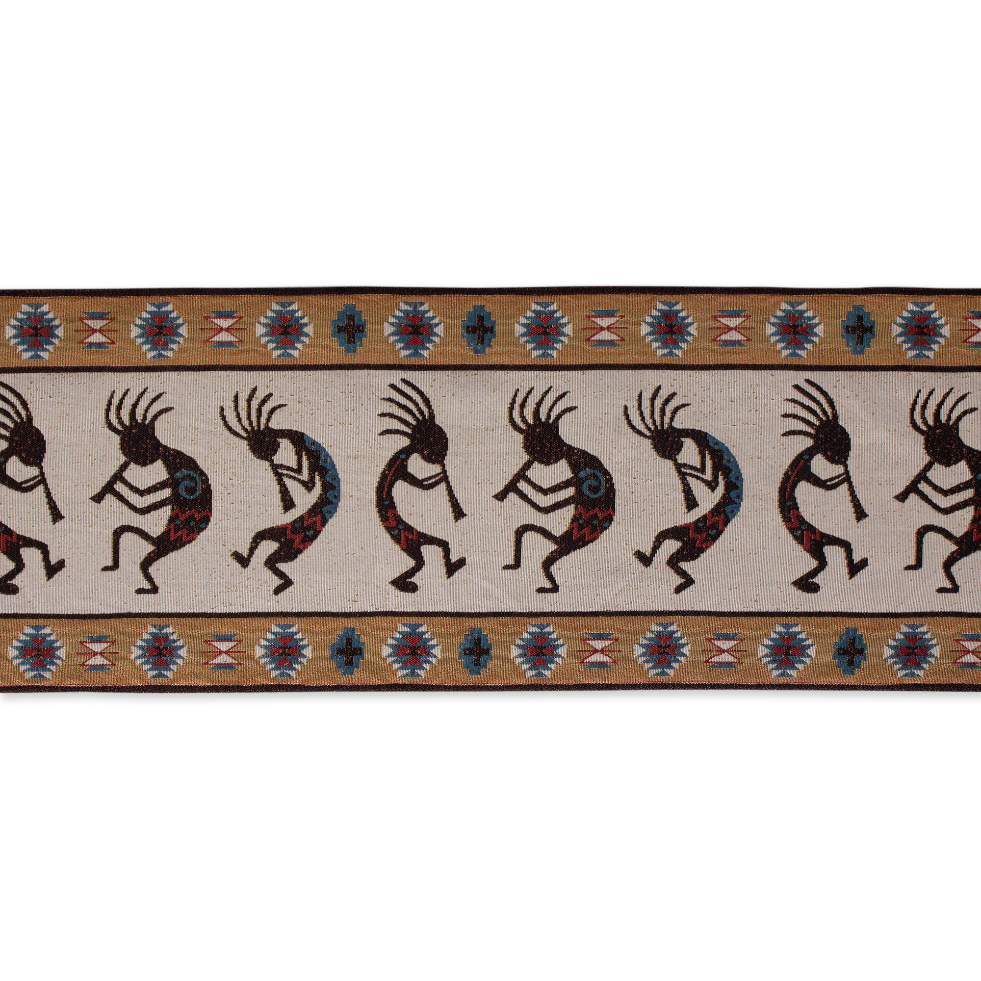 DII Kokopelli Tapestry Table Runner 13x72