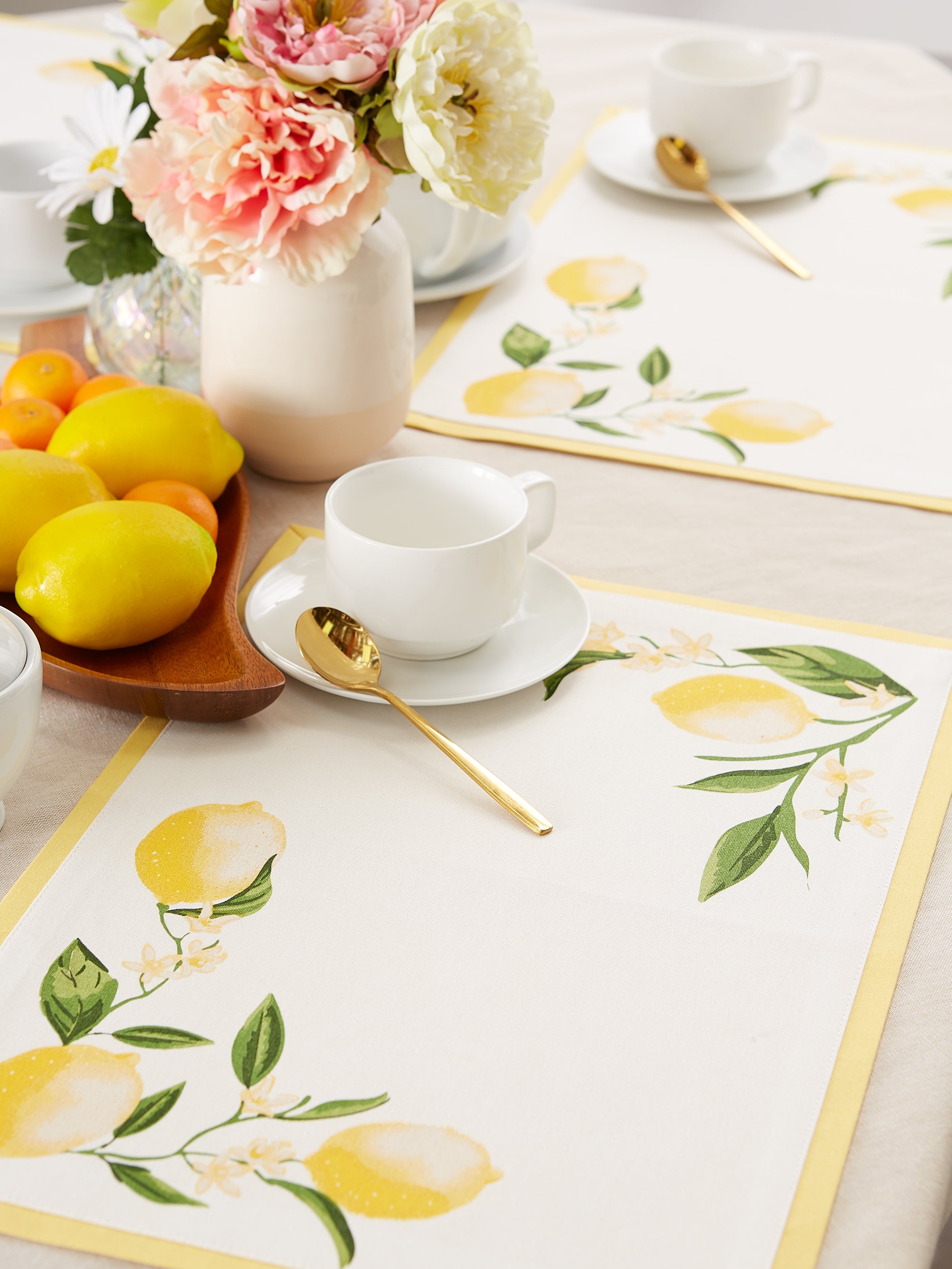 DII Lemon Bliss Kitchen Textiles  13x19''  Lemon Bliss  6 Pieces
