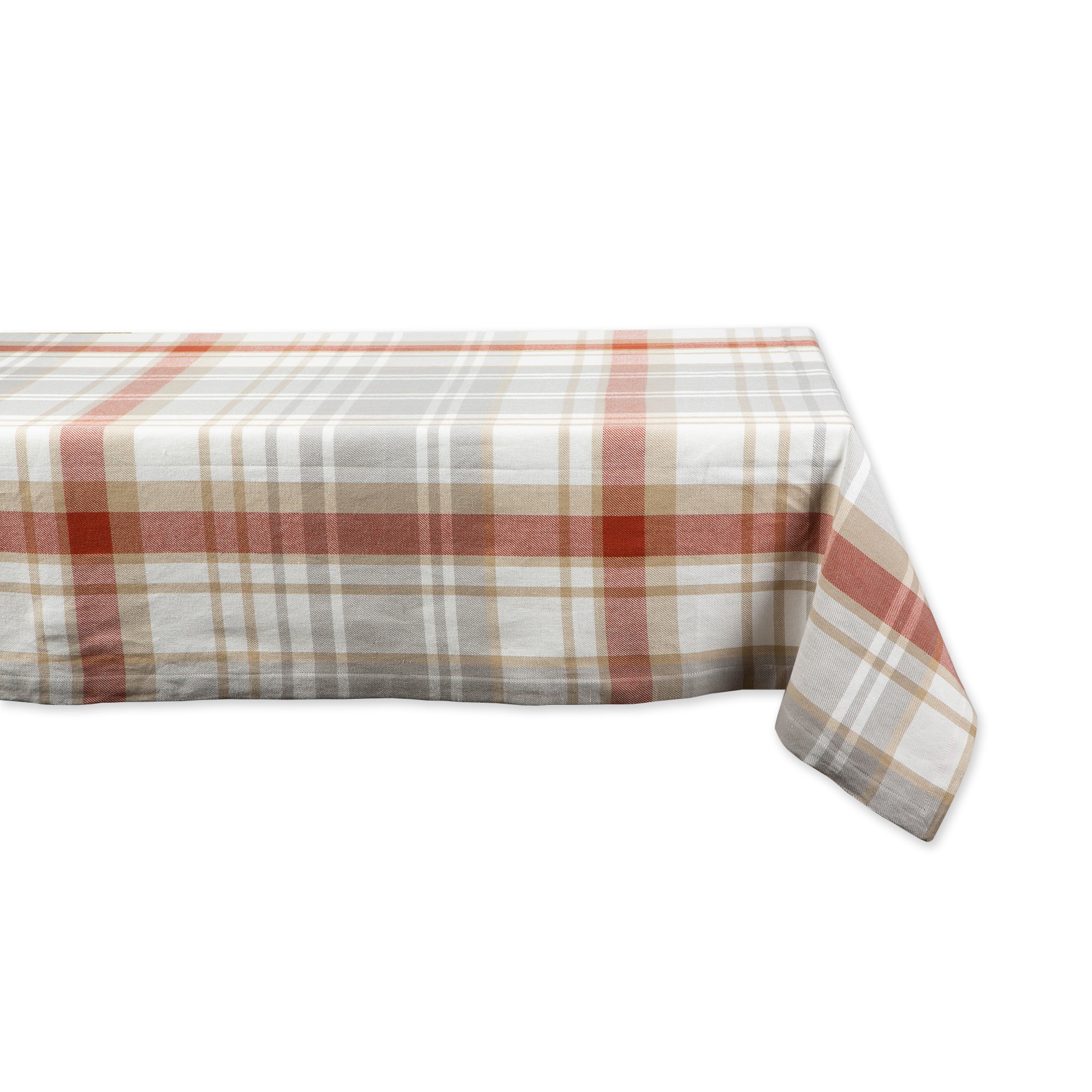 Dii Thanksgiving Cozy Picnic, Plaid Tablecloth 60X120''