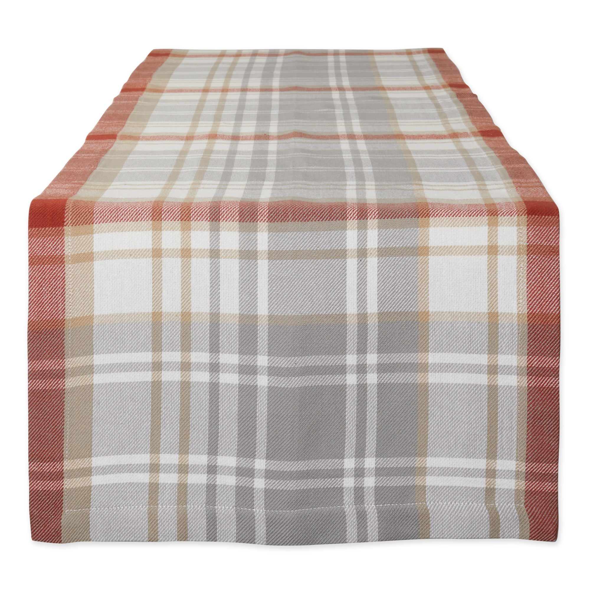 Dii Thanksgiving Cozy Picnic, Plaid Table Runner 14X72''