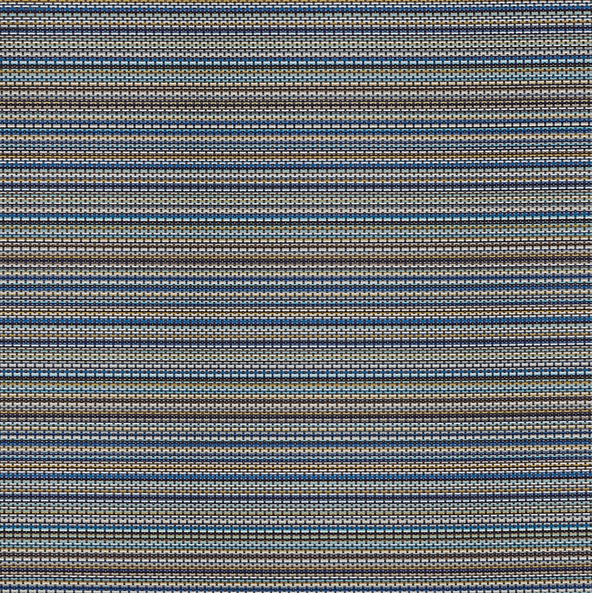 DII Ocean Micro Stripe Placemat Set  13x19''  6 Piece