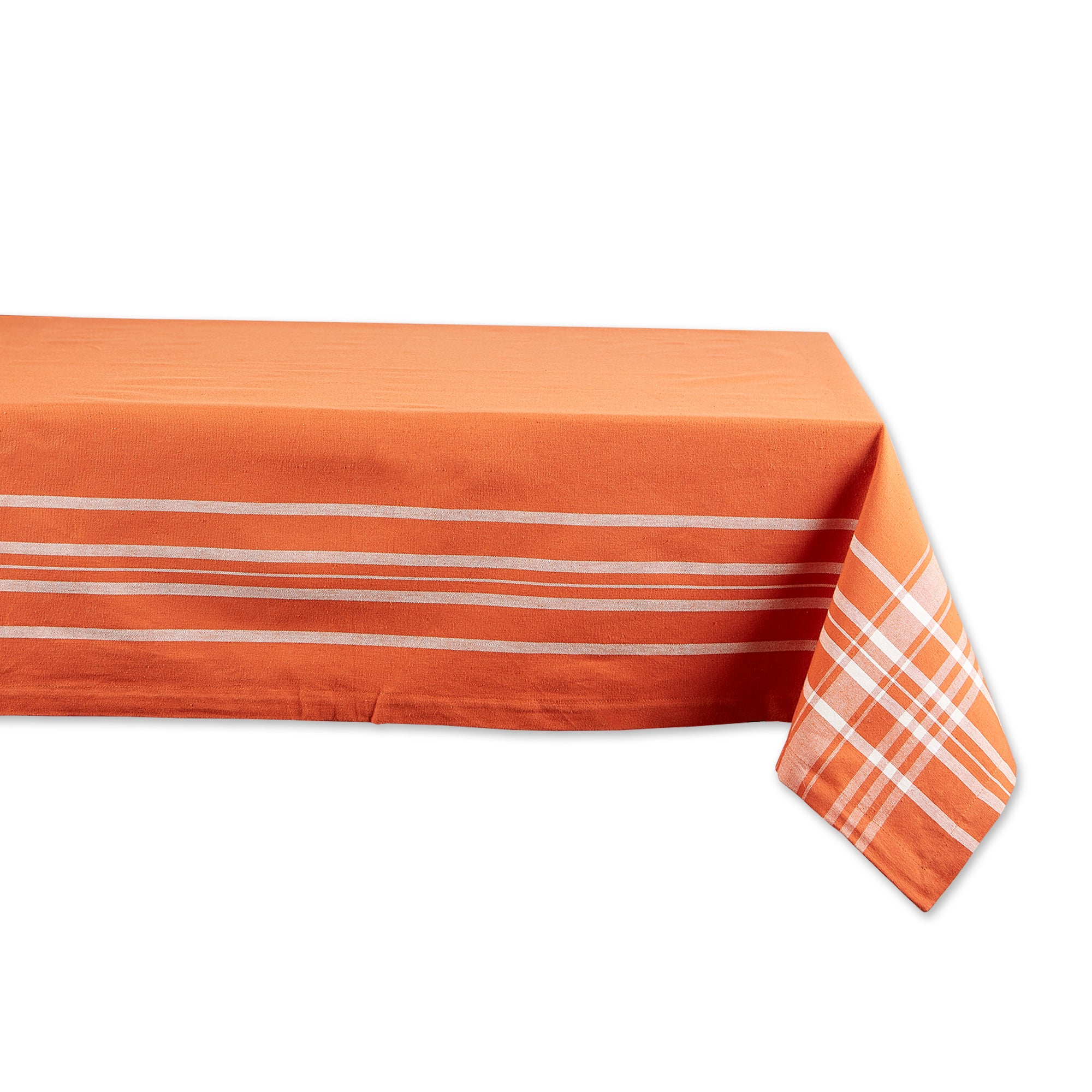 Dii Burnt Orange Harvest Market Tablecloth 60X84