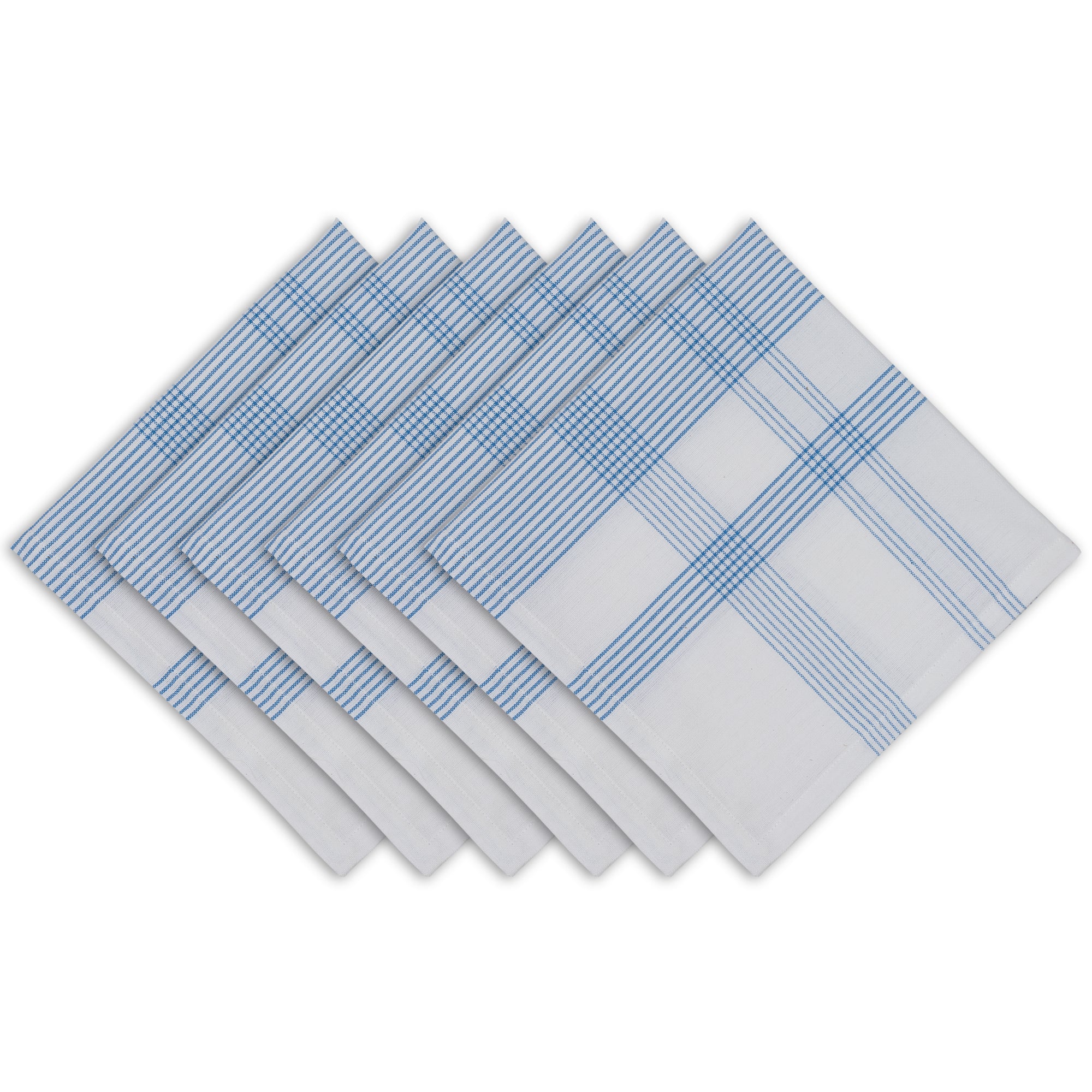 Dii Summer Day Plaid Napkins Set/6