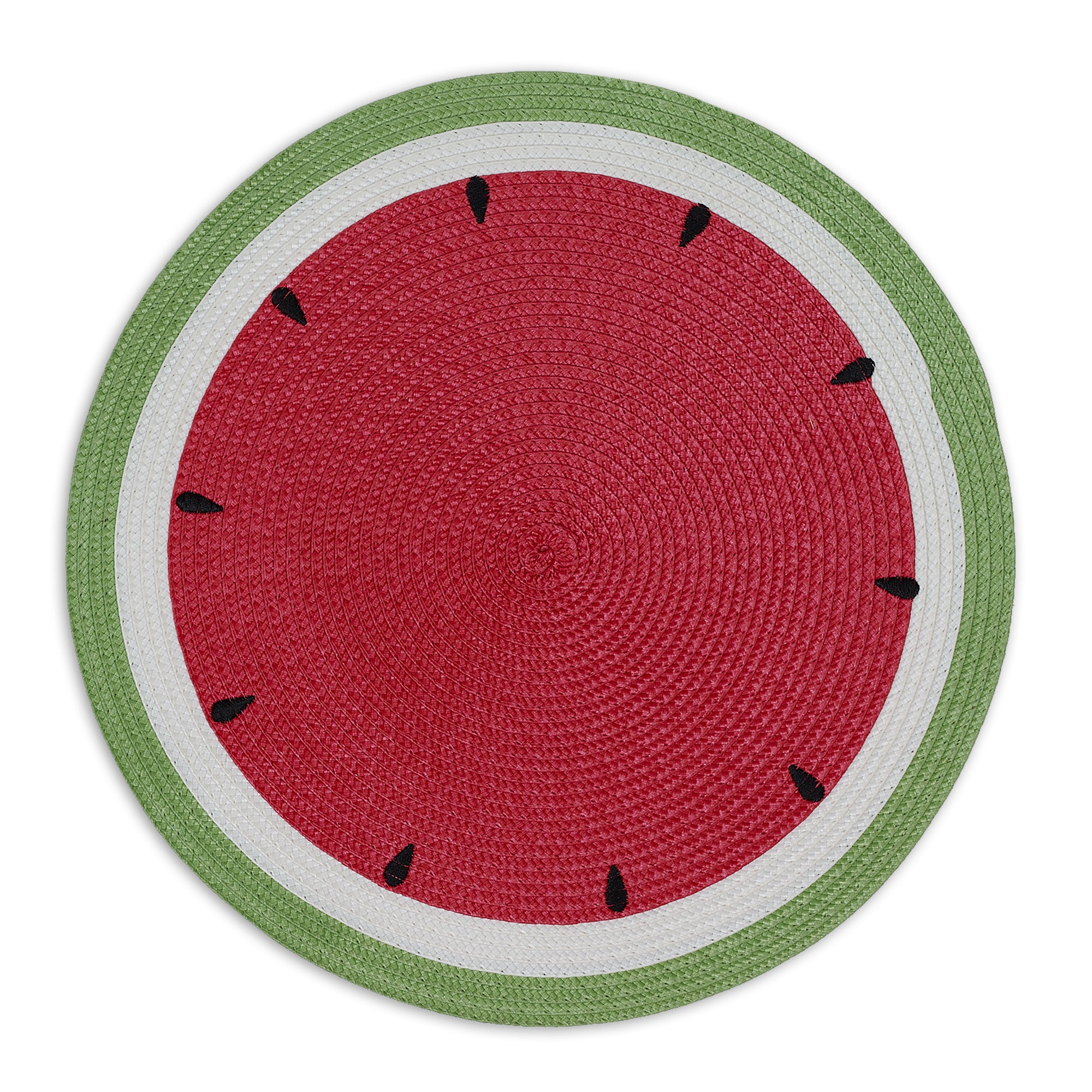DII Summer Day Watermelon Placemats Set/6