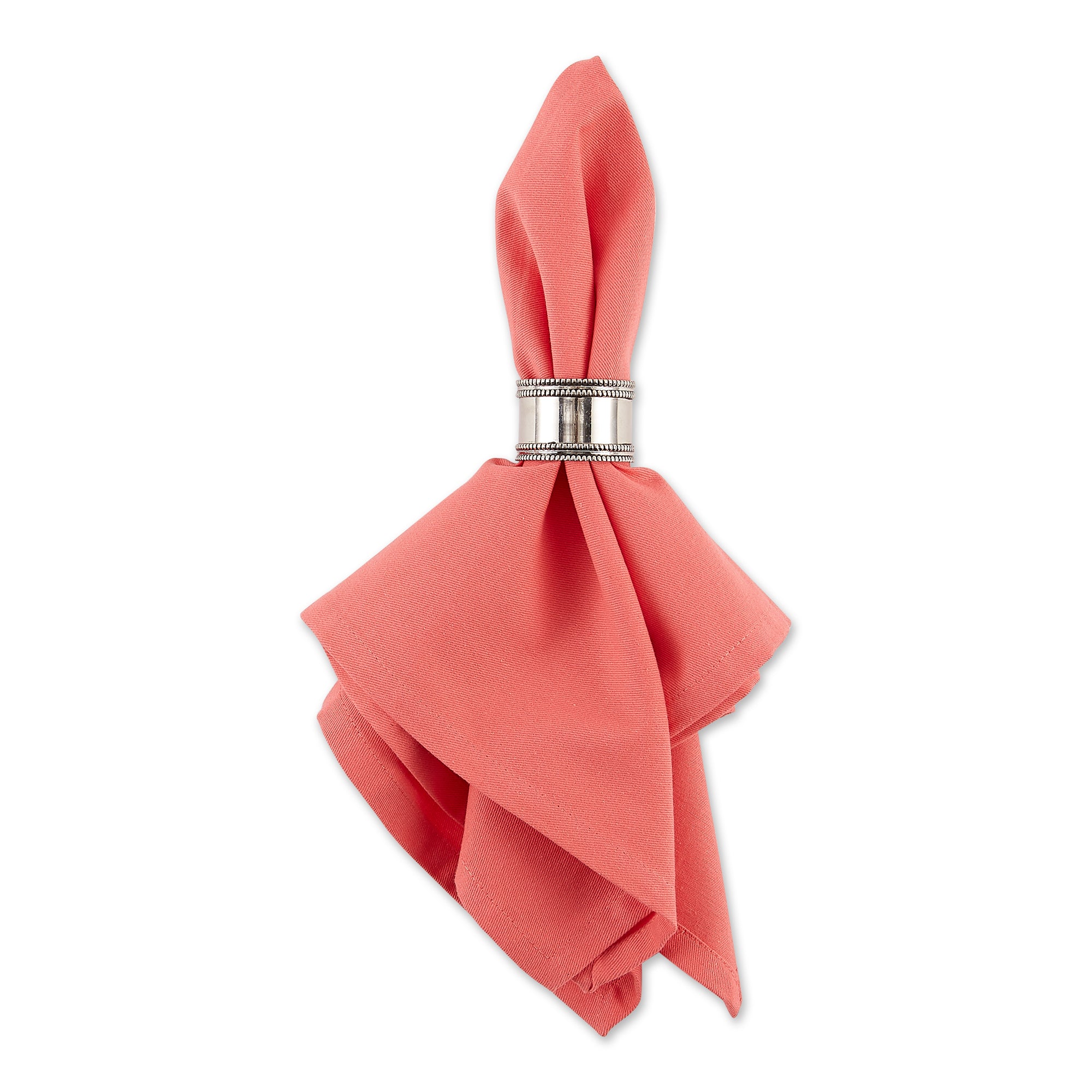 DII Solid Coral Reef Napkin (Set of 6)