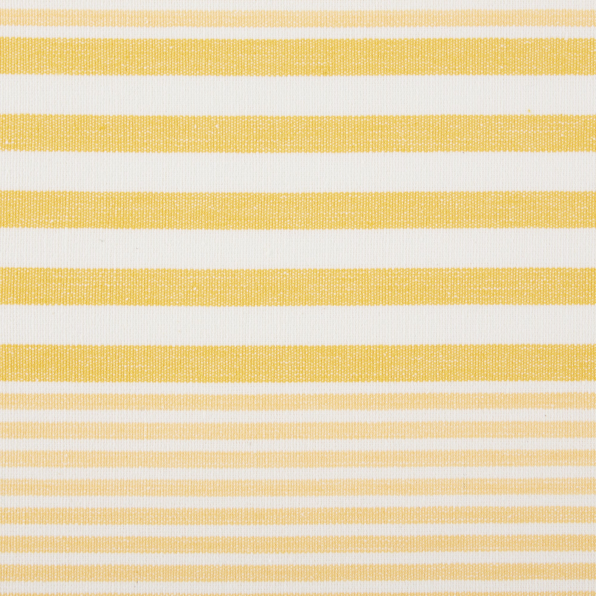 DII Deep Yellow Stripes With Fringe Placemat (Set of 6)