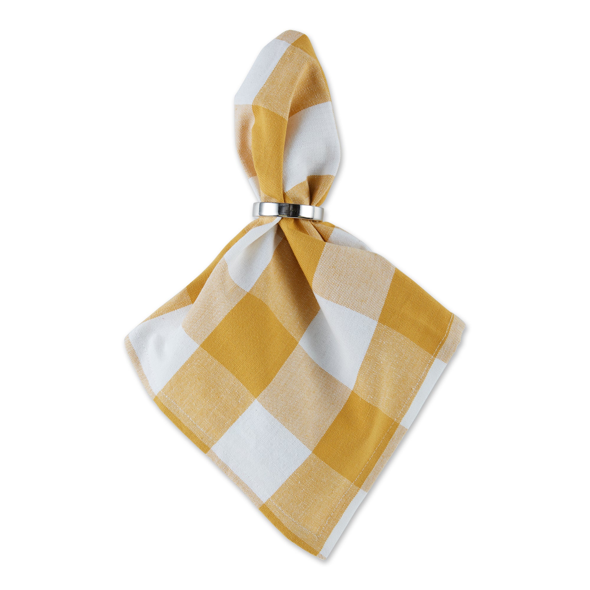 DII Honey Gold Buffalo Check Napkin (Set of 6)