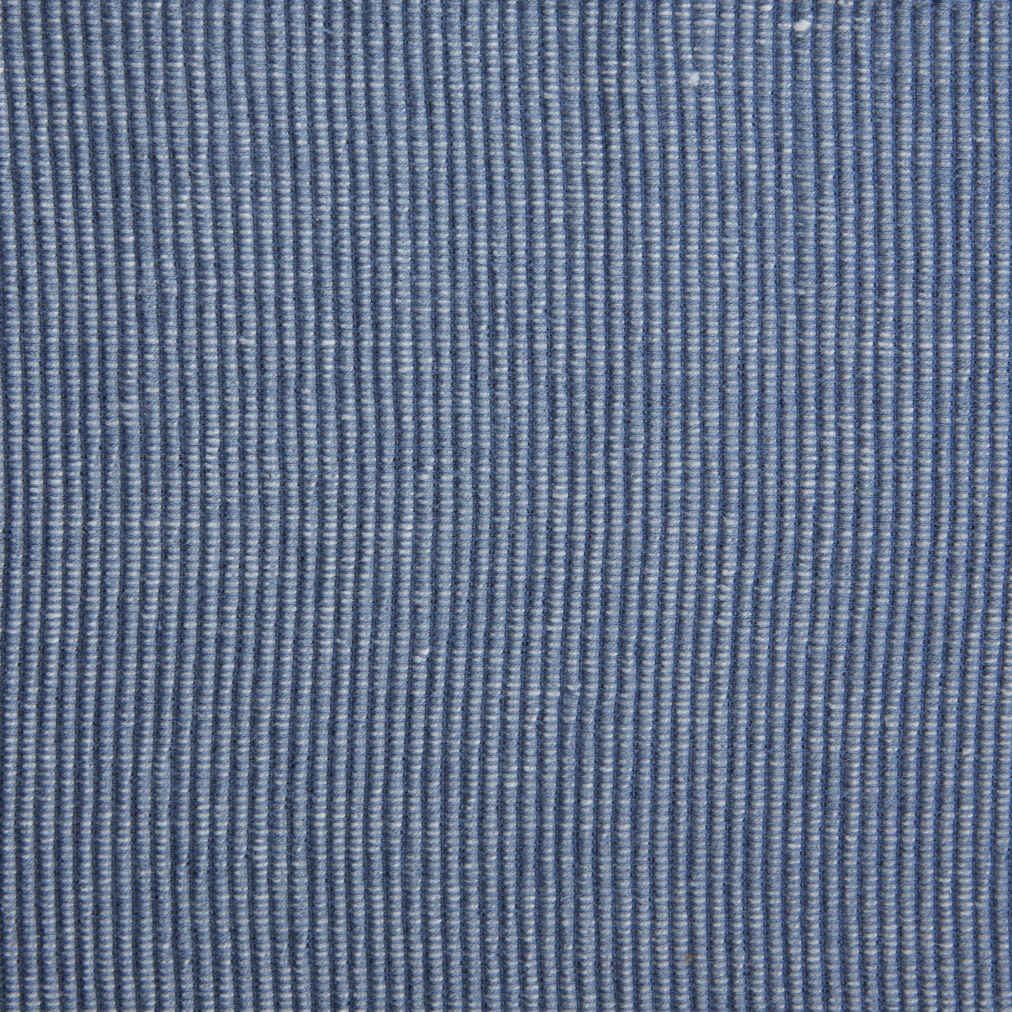 Dii Stonewash Blue & White 2-Tone Ribbed Placemat (Set Of 6)