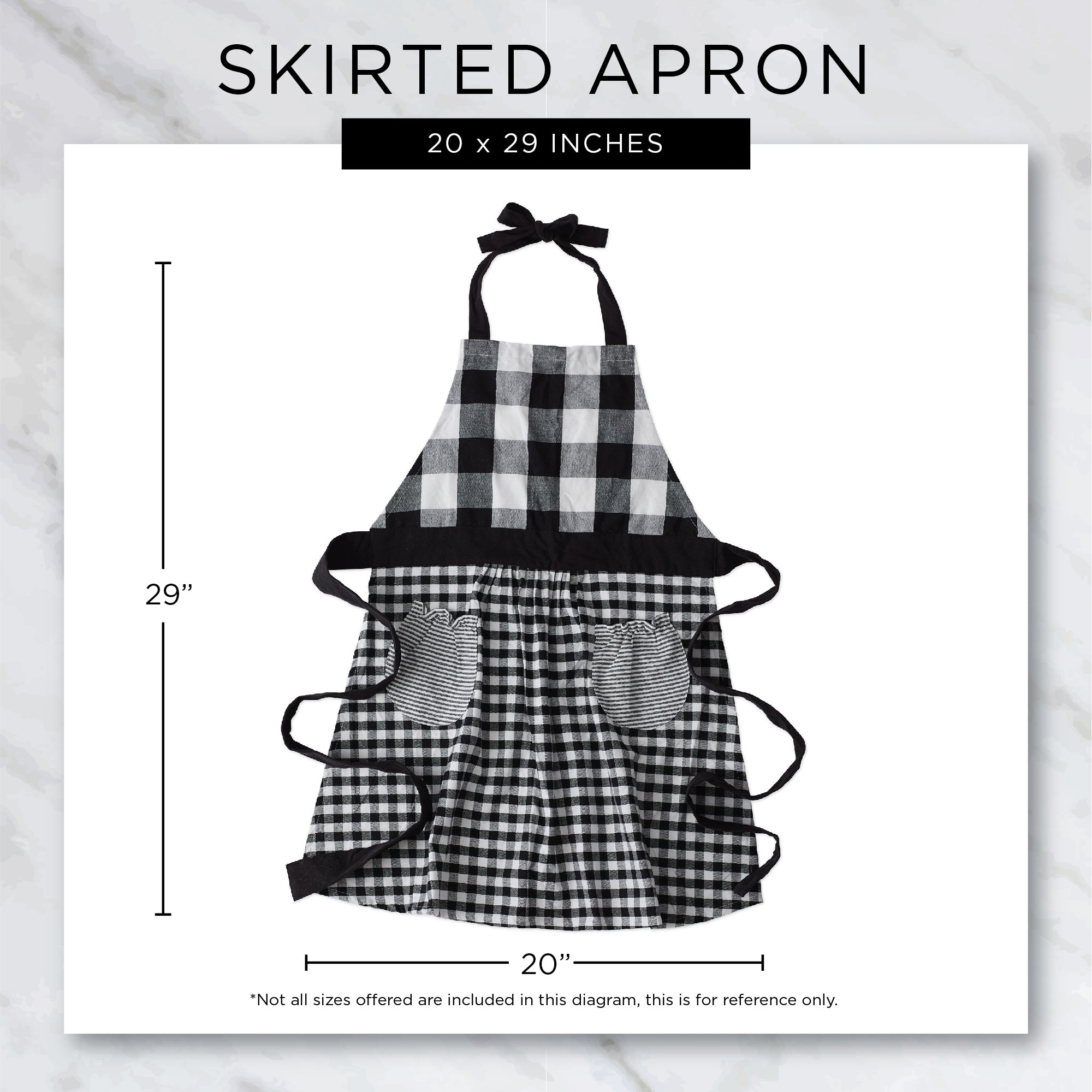DII Love Print Skirt Apron