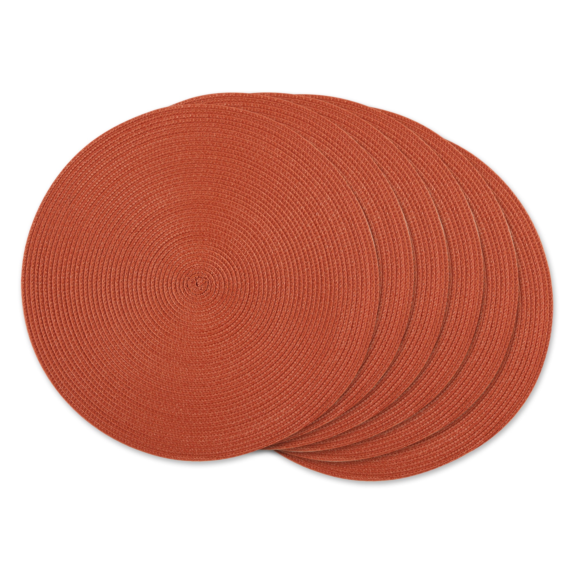 Spice Round Pp Woven Placemat Set/6