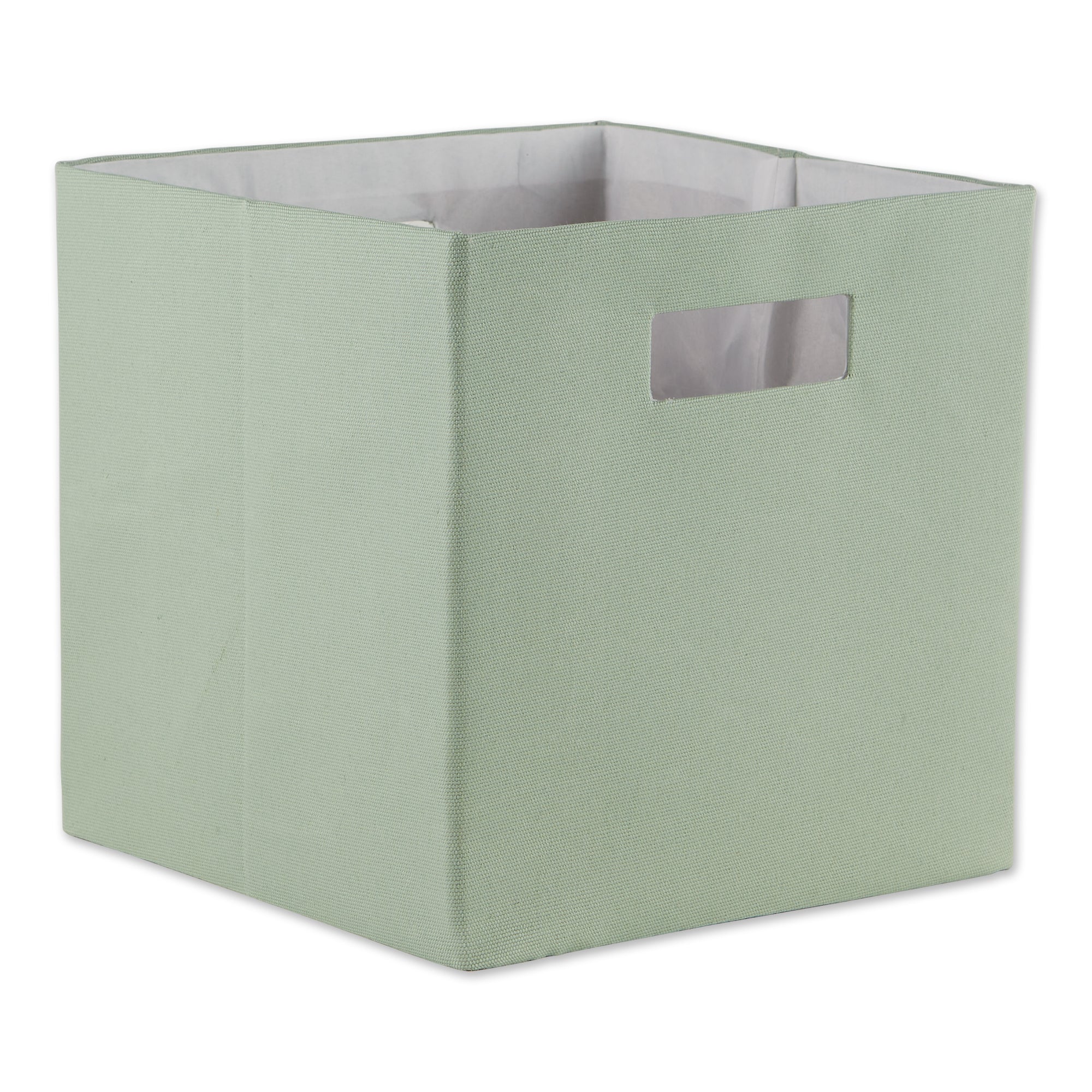 Dii Polyester Cube Solid Mint Square 11X11X11