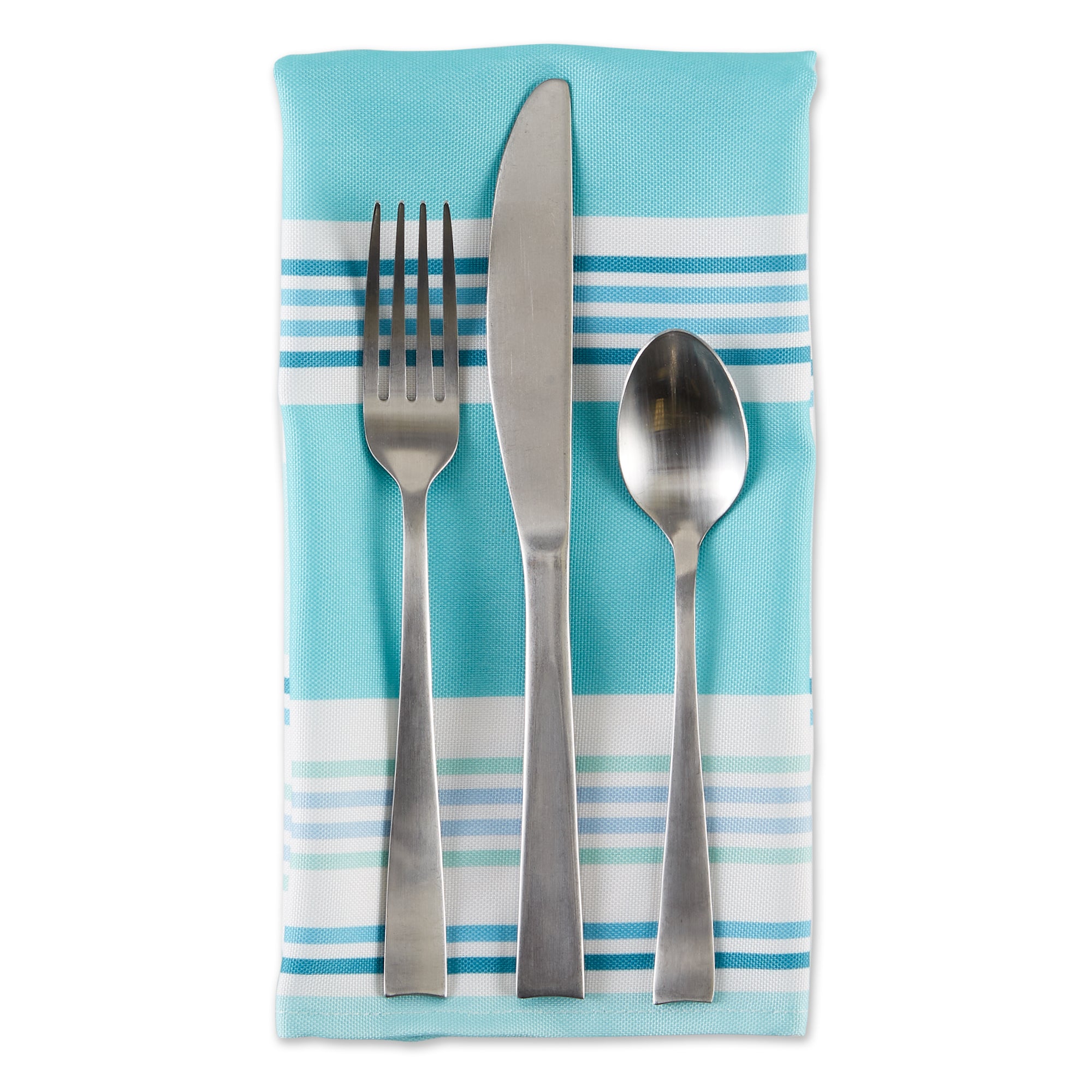 DII Beach House Stripe Print Outdoor Napkin (Set of 6)