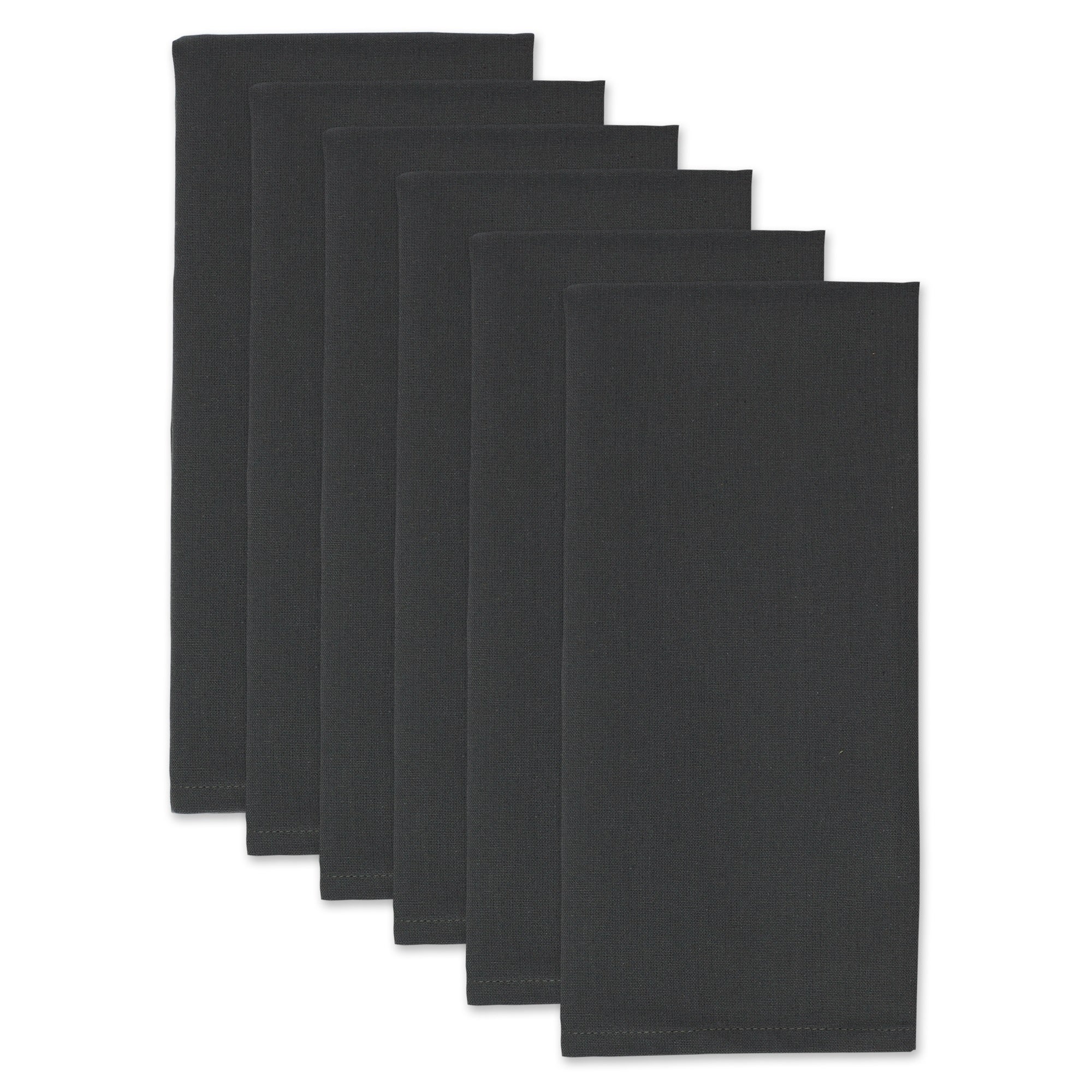 DII Mineral Flat Woven Dishtowels Set of 6