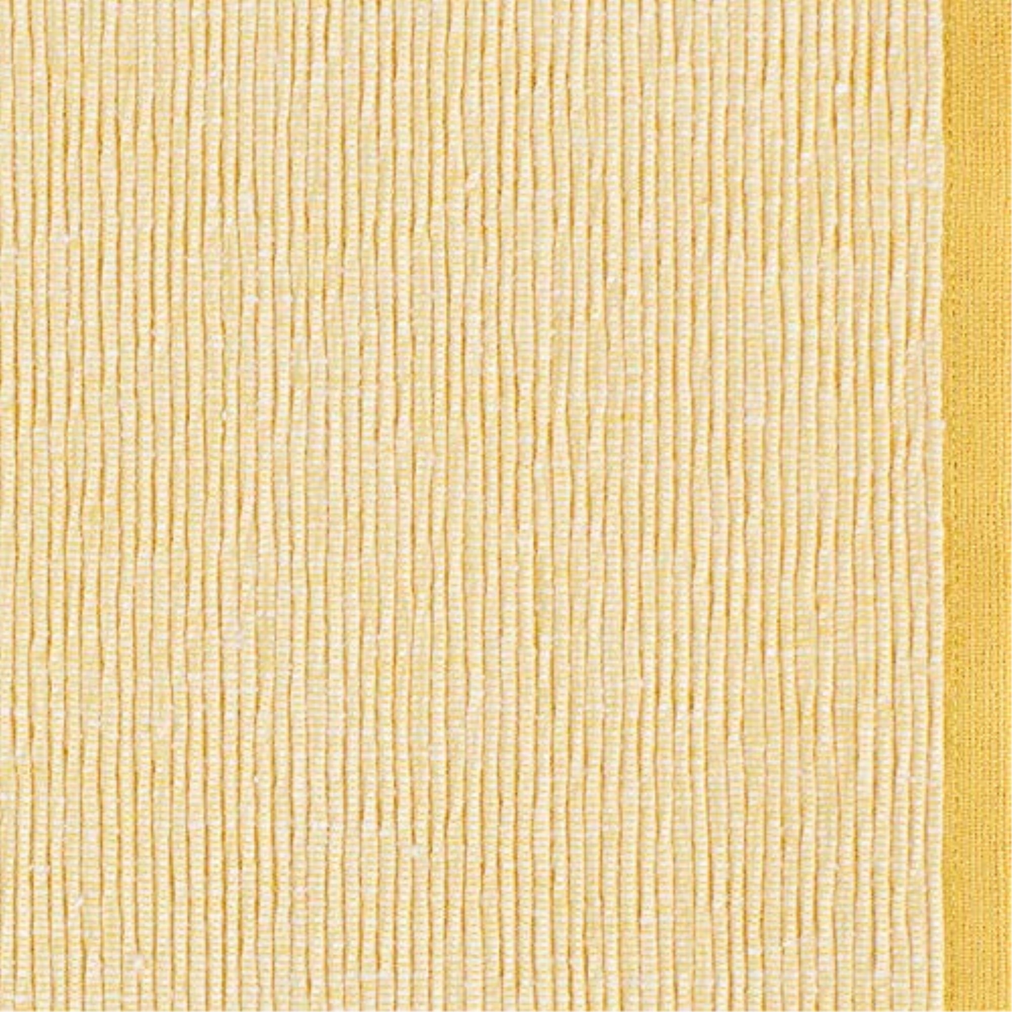 DII Honey Gold Eco-Friendly Chambray Fine Ribbed Placemat 6 Piece
