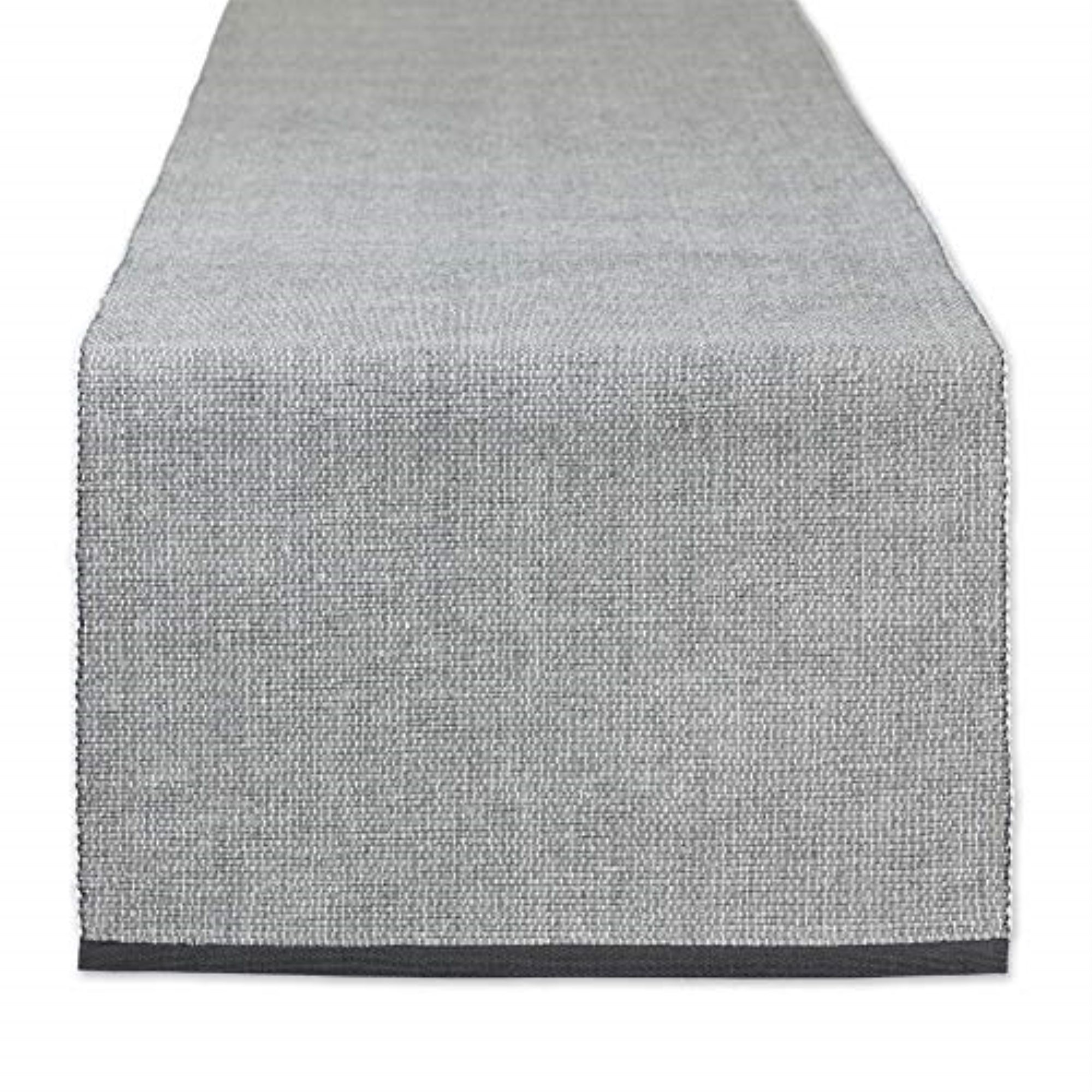 Dii Mineral Eco-Friendly Chambray Fine Ribbed Table Runner 13X72 Inches