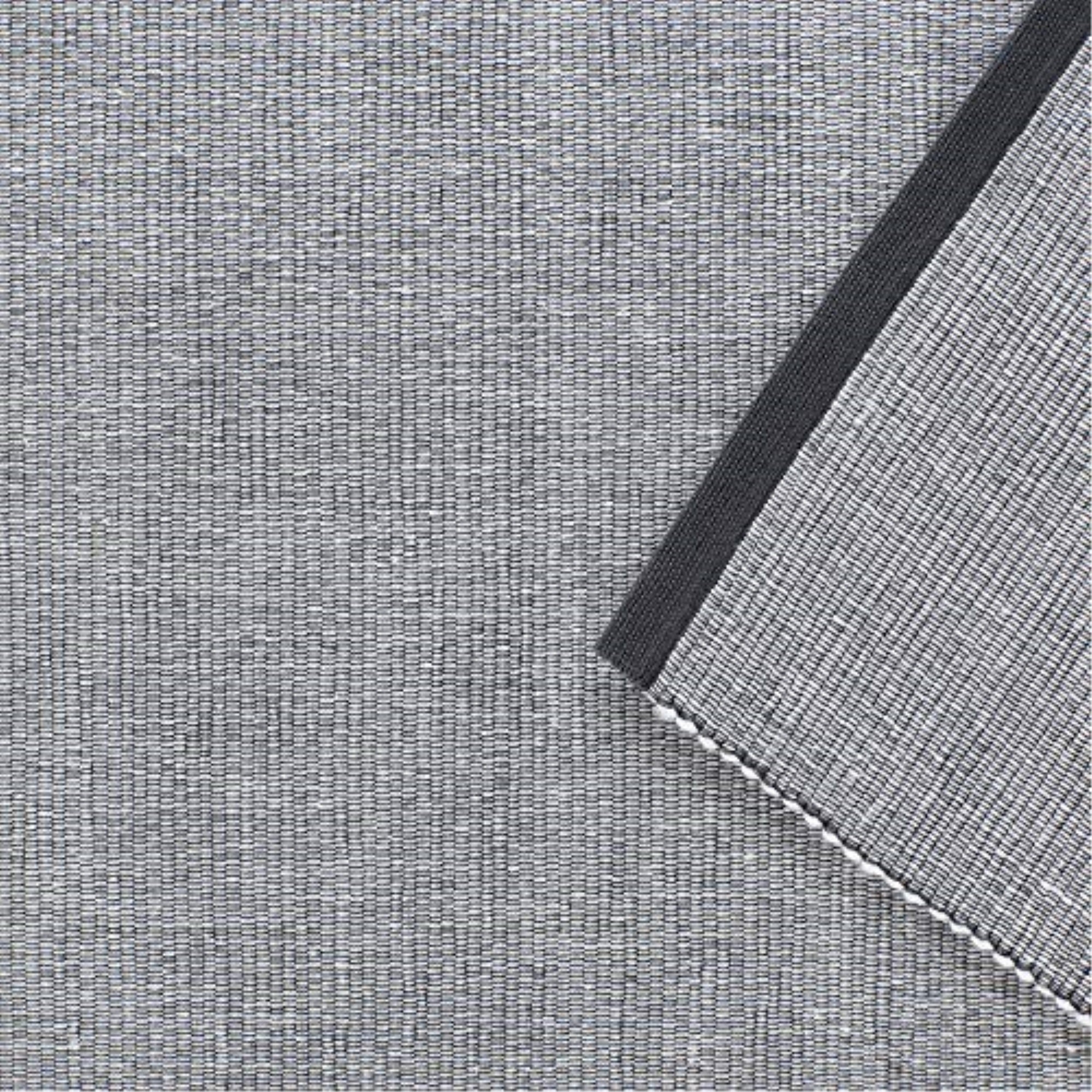 DII Mineral Eco-Friendly Chambray Fine Ribbed Table Runner 13x72 inches