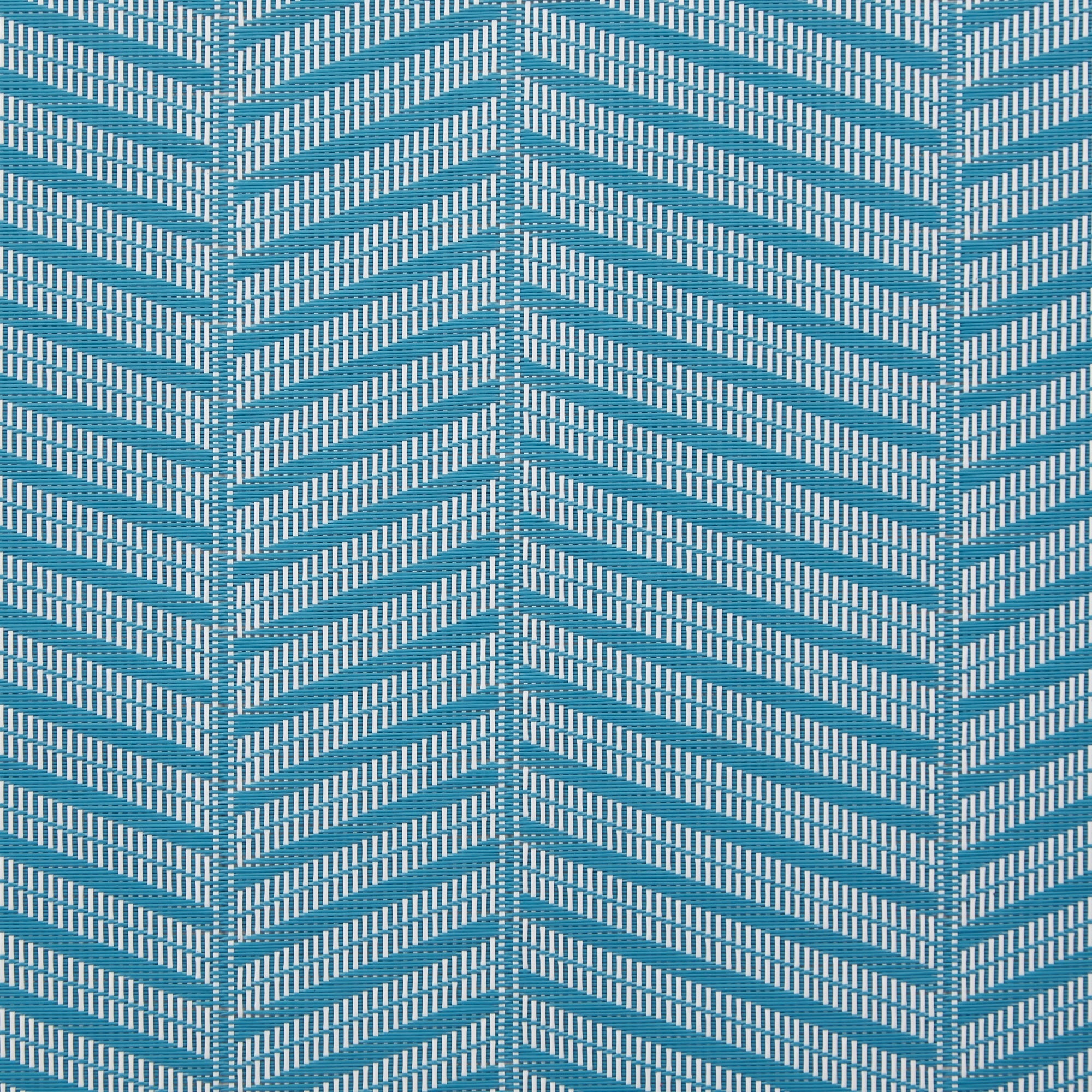 DII Storm Blue Textured Twill Weave Placemat 6 Piece